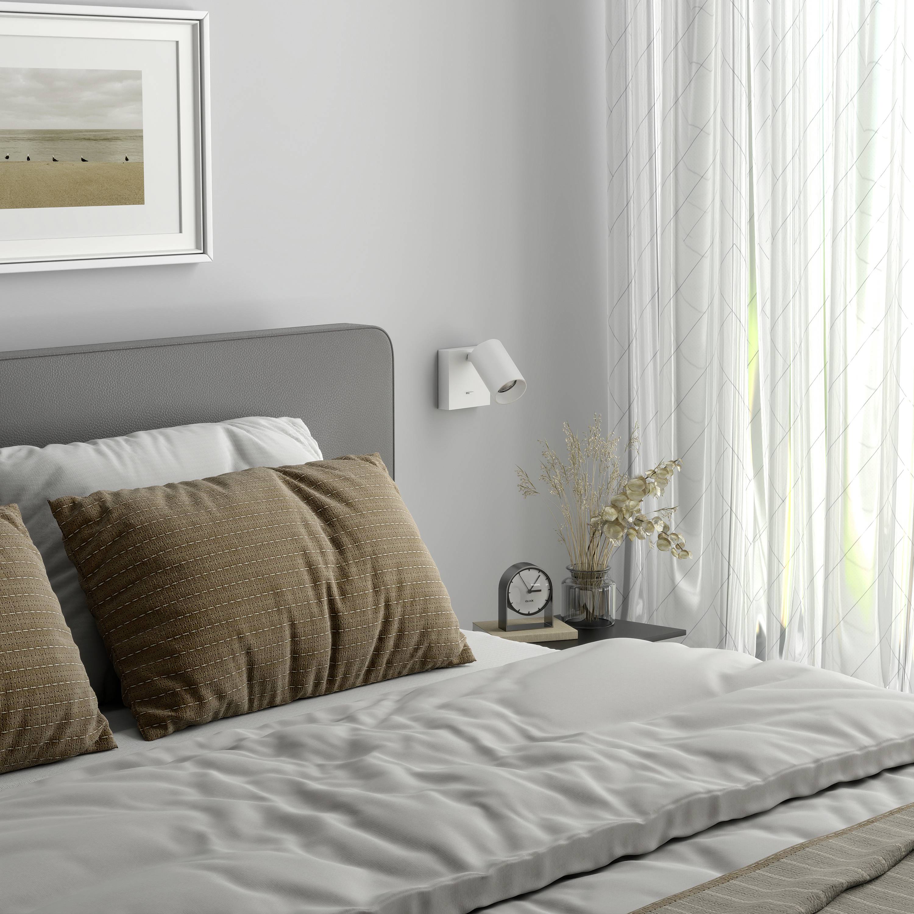 Deko Light Can Tilt eckig, 1x 7,5W GU10, Weiß 341337 Wandaufbauleuchte GU10 7.5W Weiß