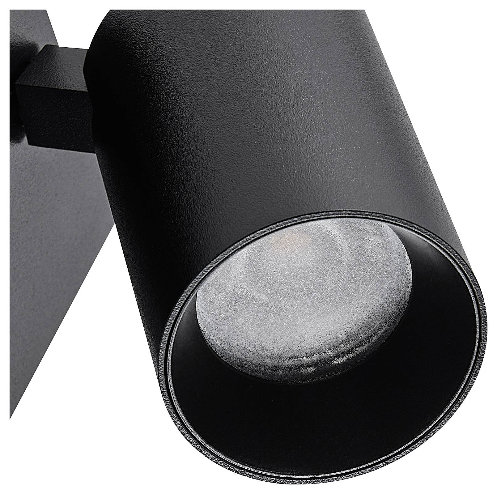 Deko Light Can Tilt eckig, 1x 7,5W GU10, Schwarz 341338 Wandaufbauleuchte GU10 7.5W Schwarz