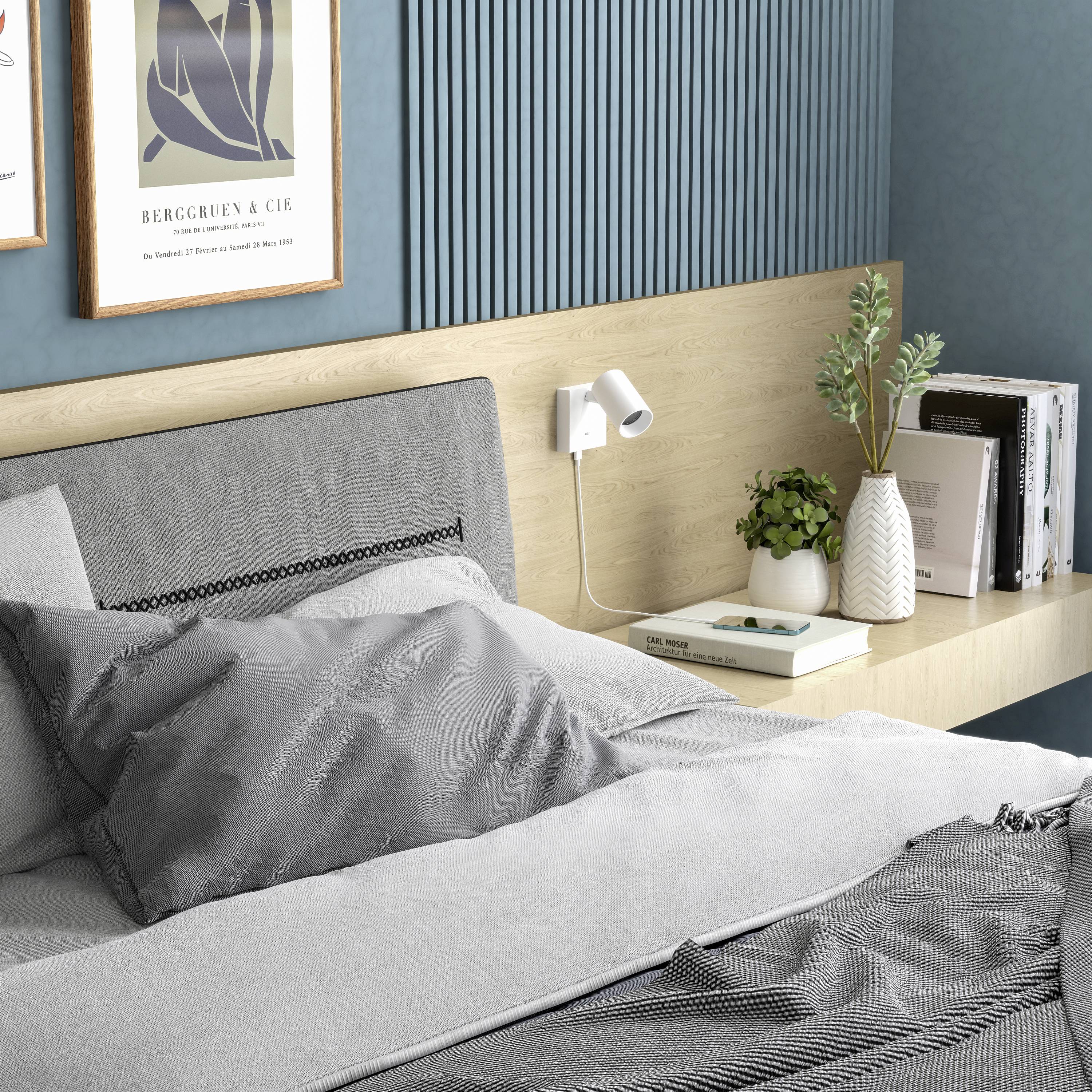 Deko Light Can Tilt eckig USB, 1x 7,5W GU10, Weiß 341339 Wandaufbauleuchte GU10 7.5W Weiß