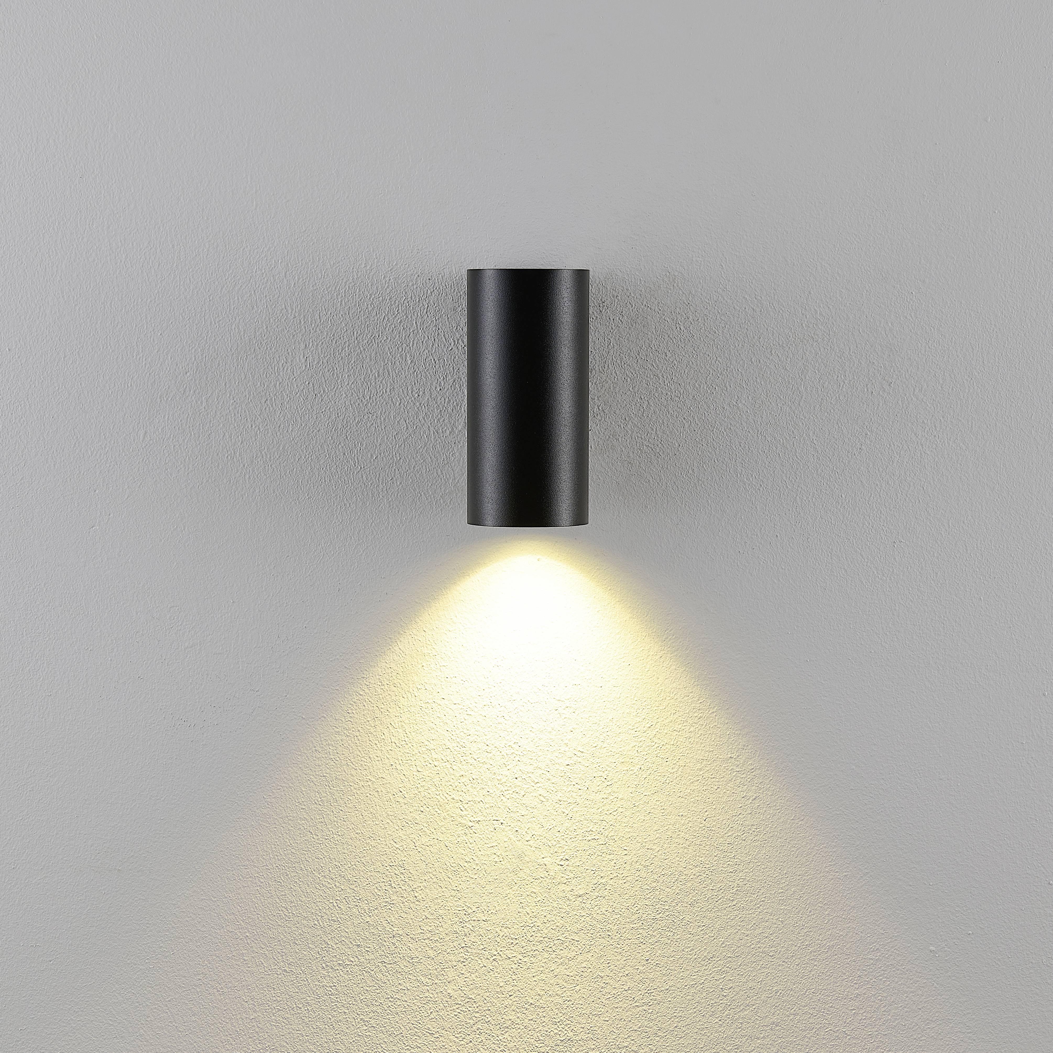 Deko Light Can IP20, 1x 7,5W GU10, Schwarz 341342 Wandaufbauleuchte GU10 7.5W Schwarz