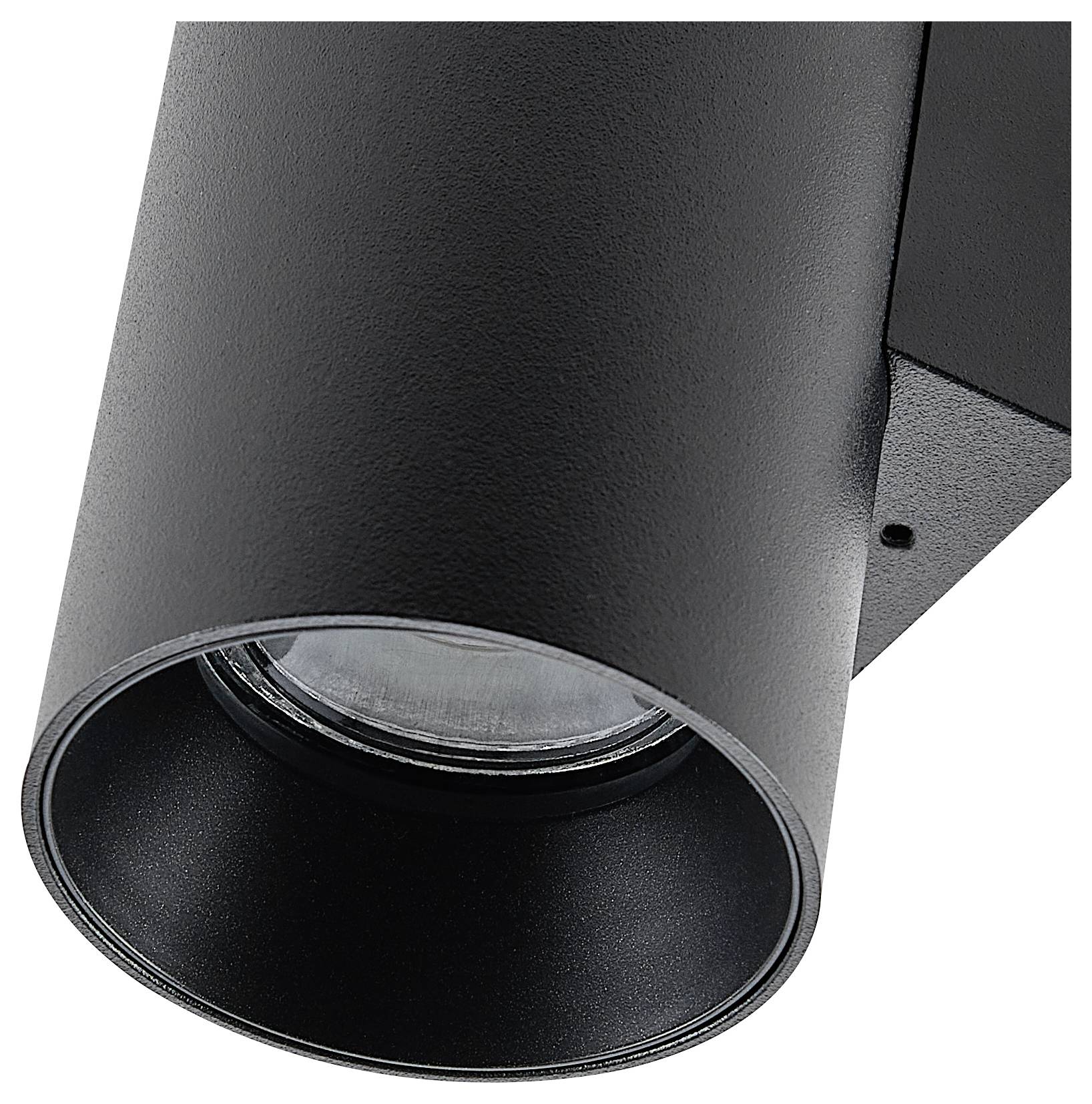 Deko Light Can IP20, 1x 7,5W GU10, Schwarz 341342 Wandaufbauleuchte GU10 7.5W Schwarz