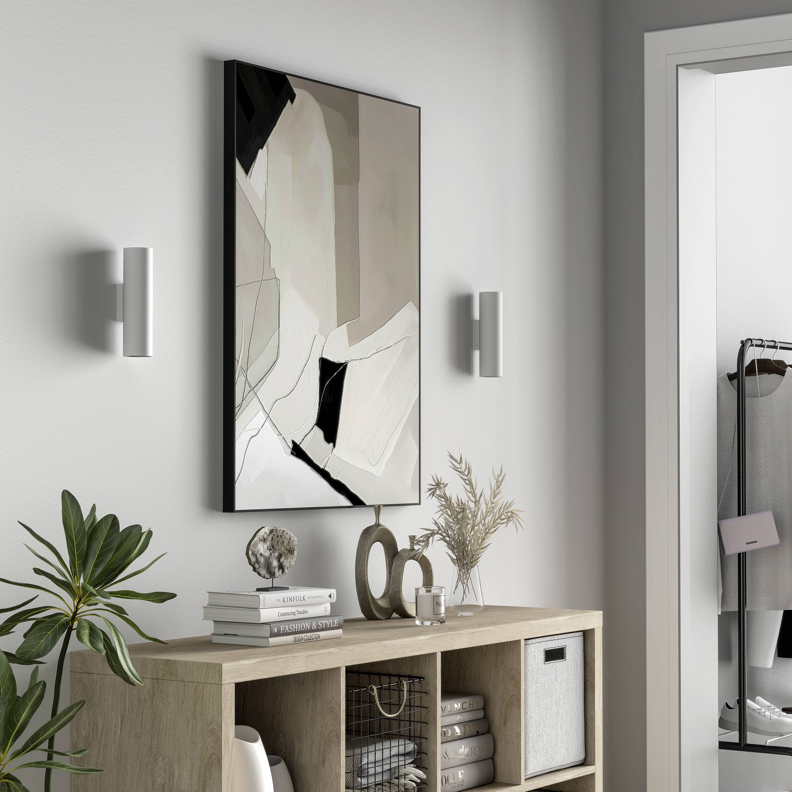 Deko Light Can IP20 up & down, 2x 7,5W GU10, Weiß 341343 Wandaufbauleuchte GU10 7.5W Weiß