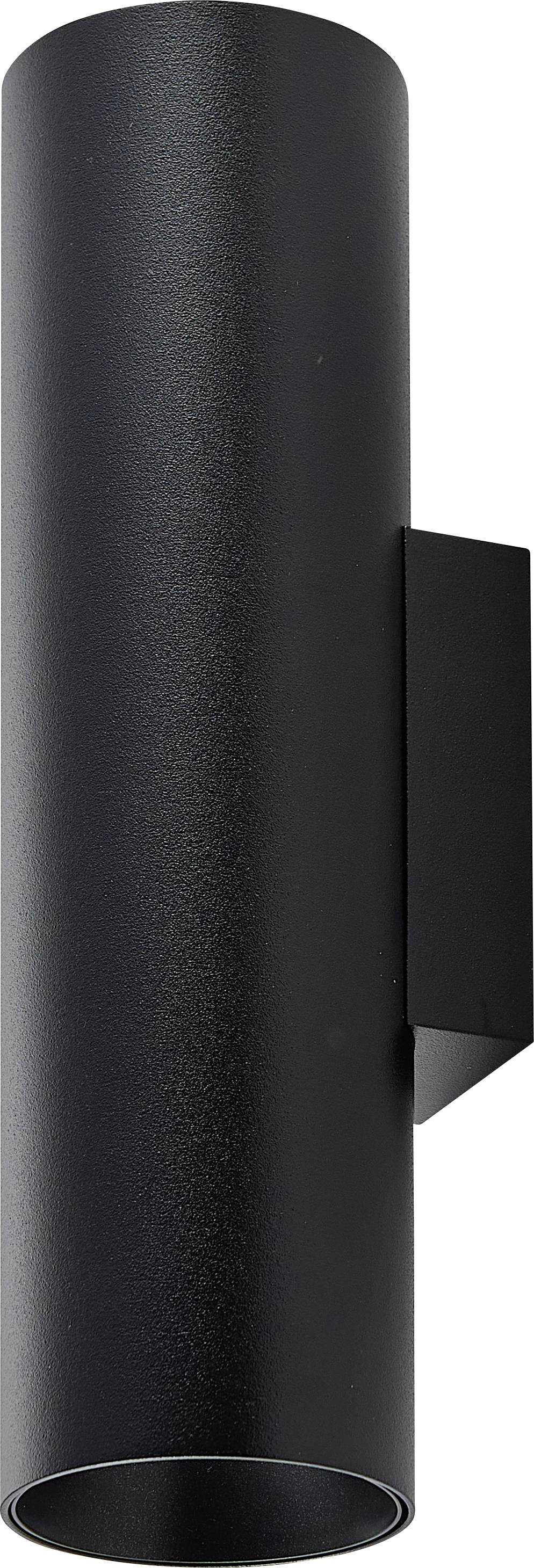 Deko Light Can IP20 up & down, 2x 7,5W GU10, Schwarz 341344 Wandaufbauleuchte GU10 7.5W Schwarz