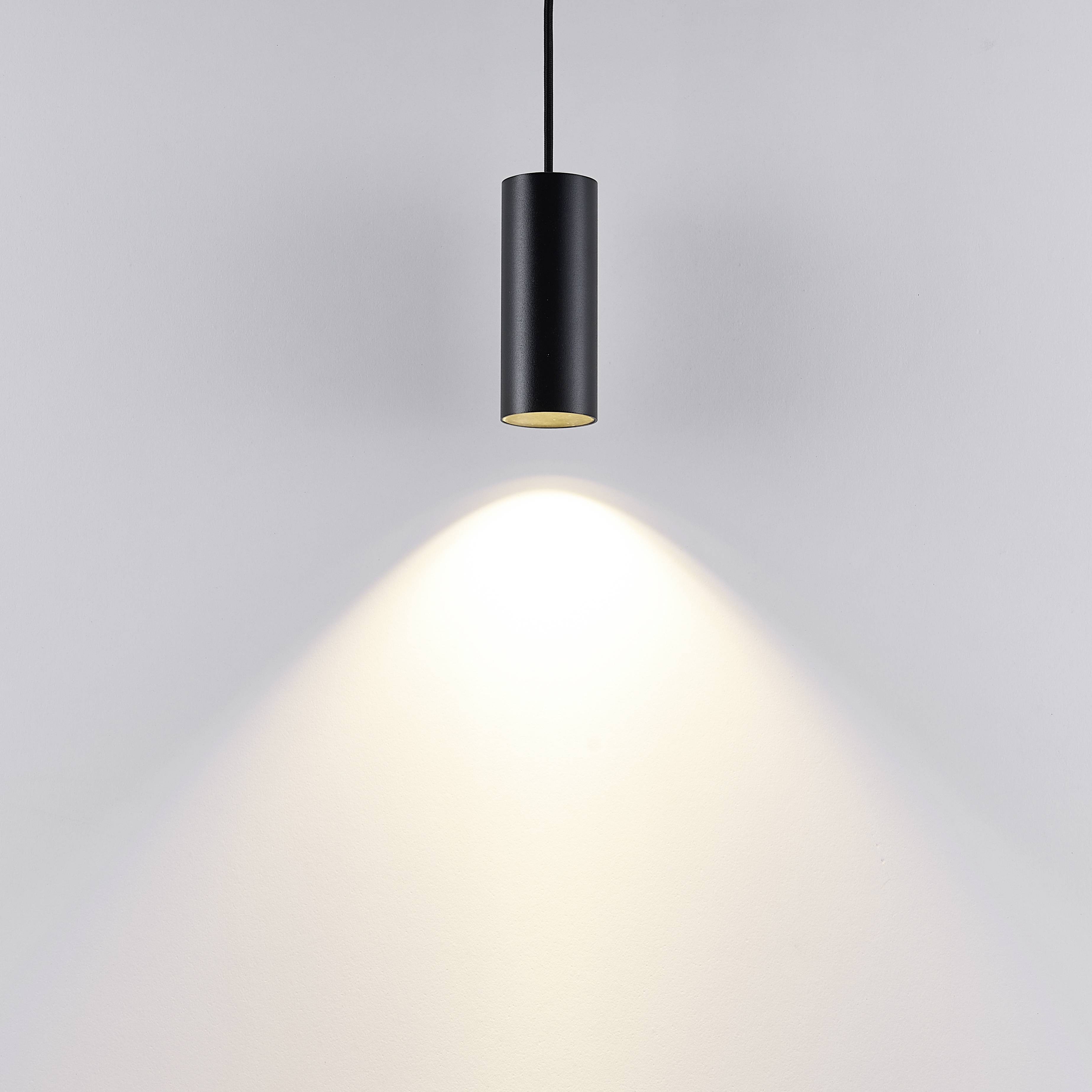 Deko Light Can 150, 1x 7,5W GU10, Schwarz 342255 Pendelleuchte GU10 7.5W Schwarz