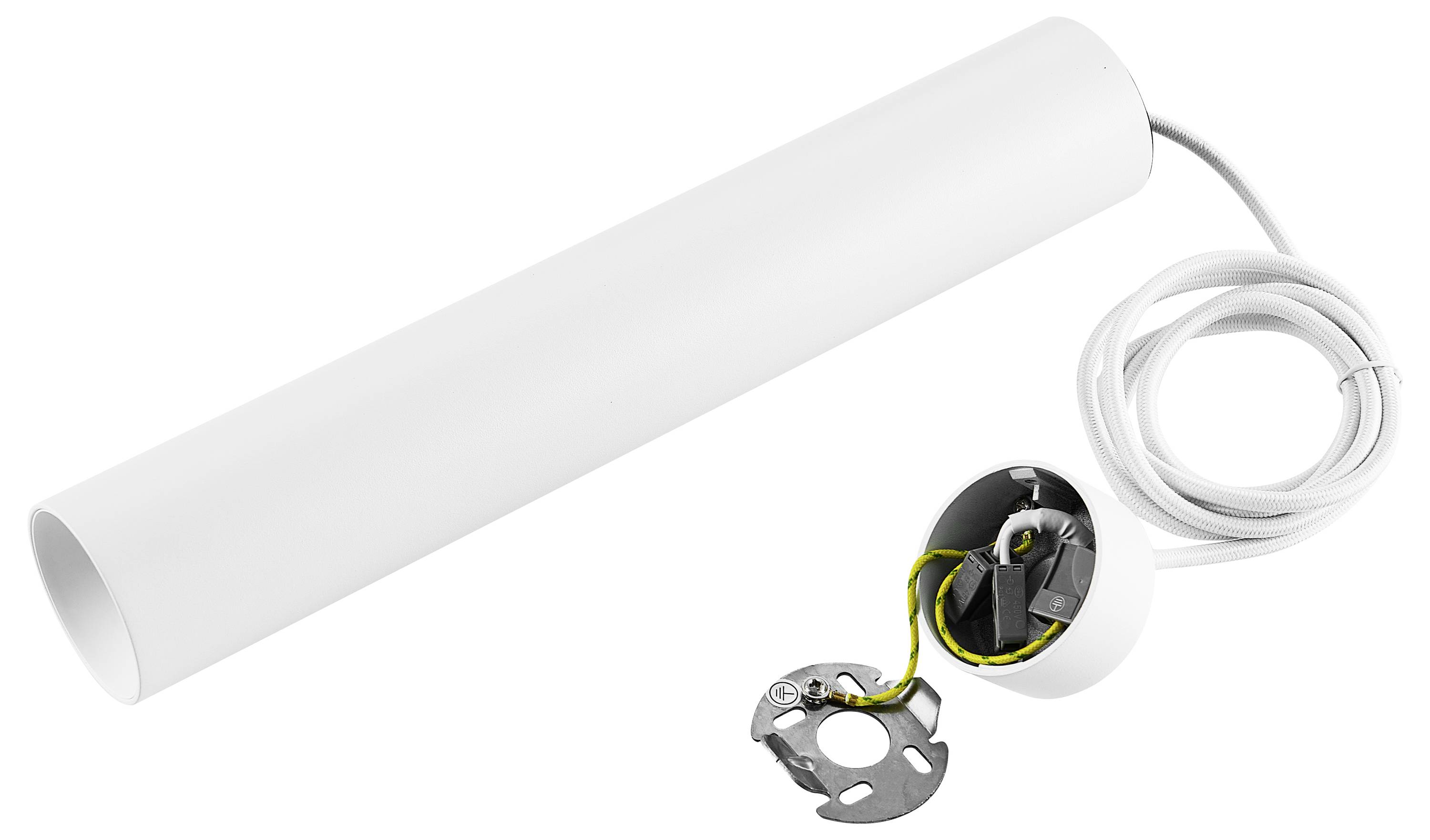 Deko Light Can 350, 1x 7,5W GU10, Weiß 342256 Pendelleuchte GU10 7.5W Weiß