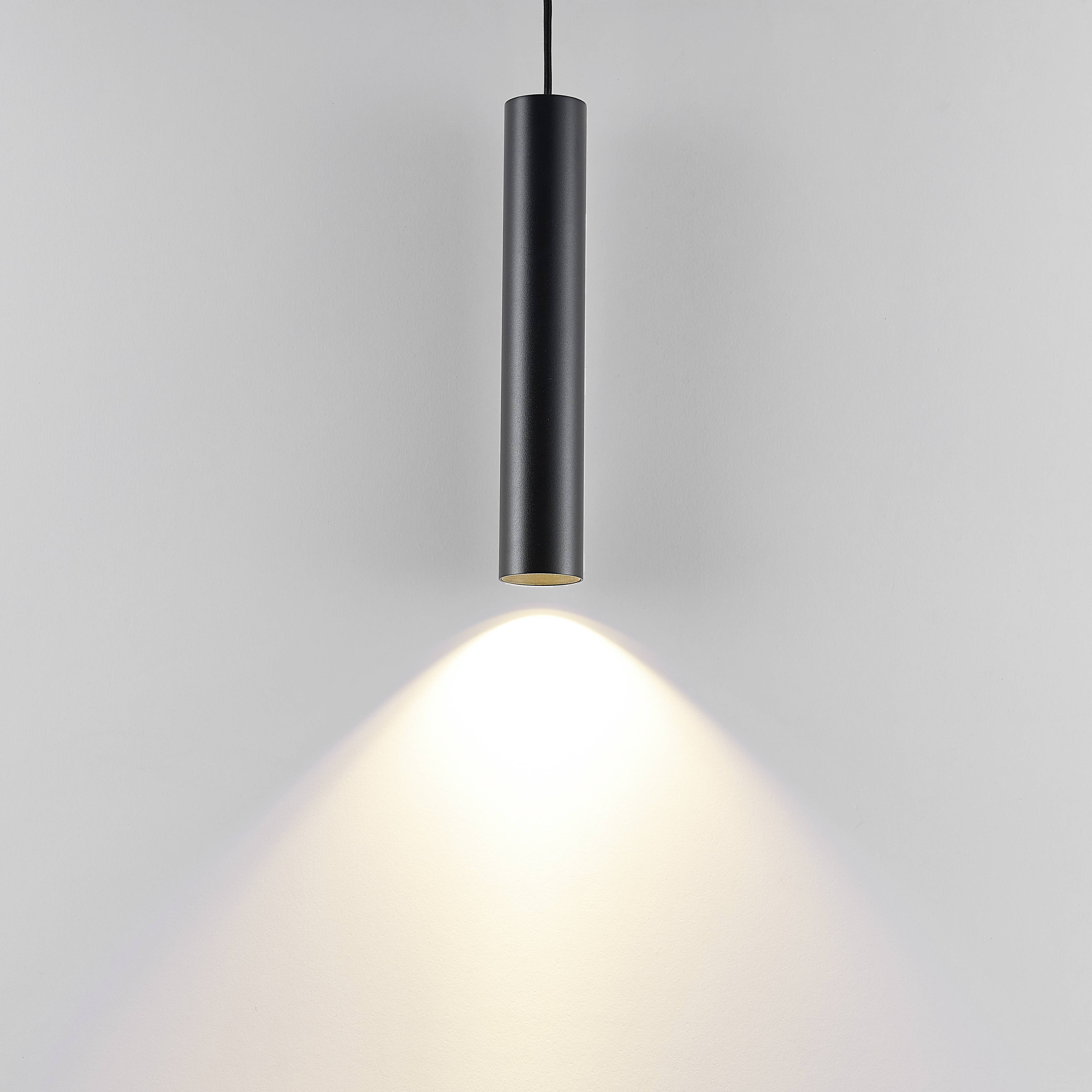 Deko Light Can 350, 1x 7,5W GU10, Schwarz 342257 Pendelleuchte GU10 7.5W Schwarz