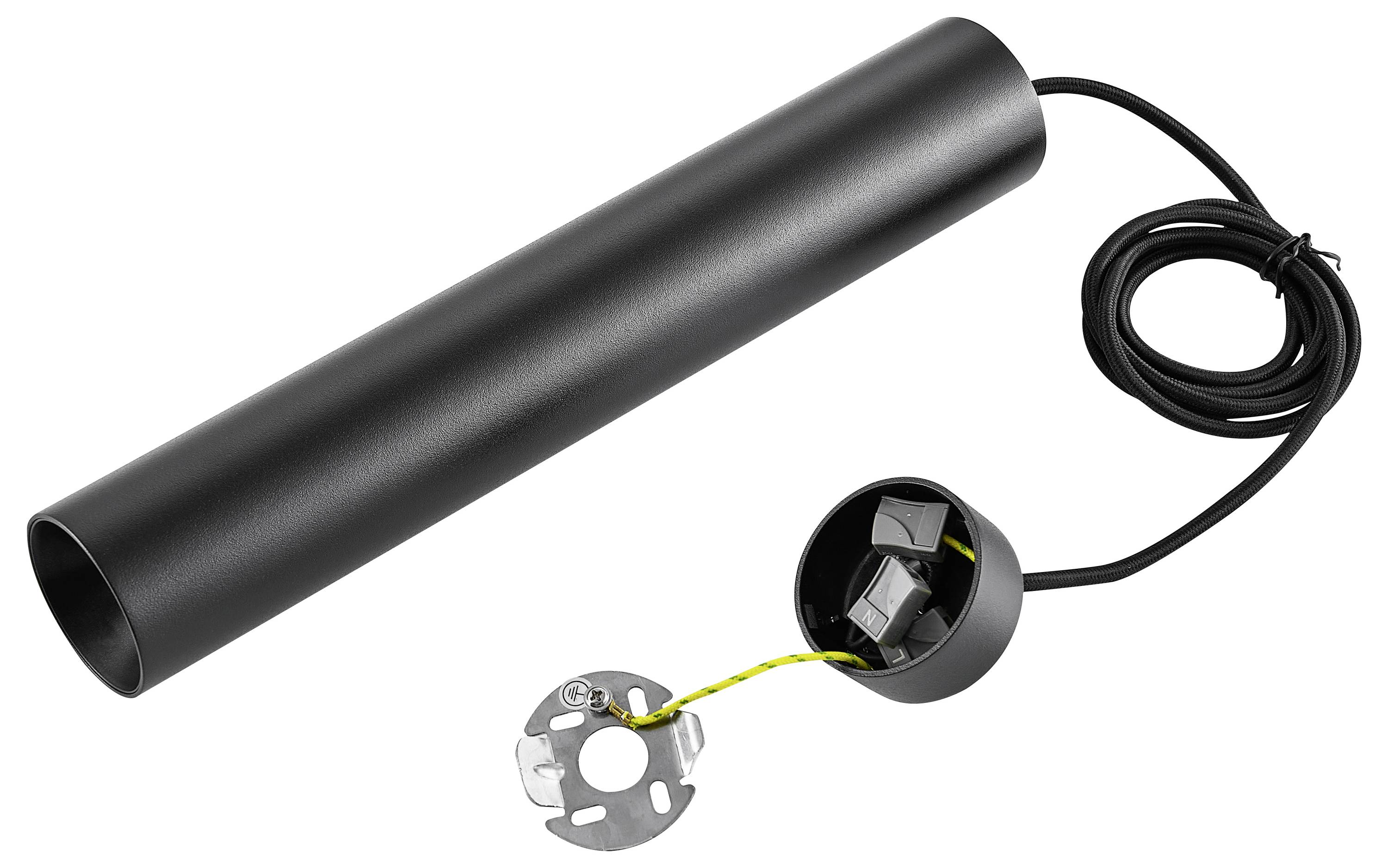 Deko Light Can 350, 1x 7,5W GU10, Schwarz 342257 Pendelleuchte GU10 7.5W Schwarz