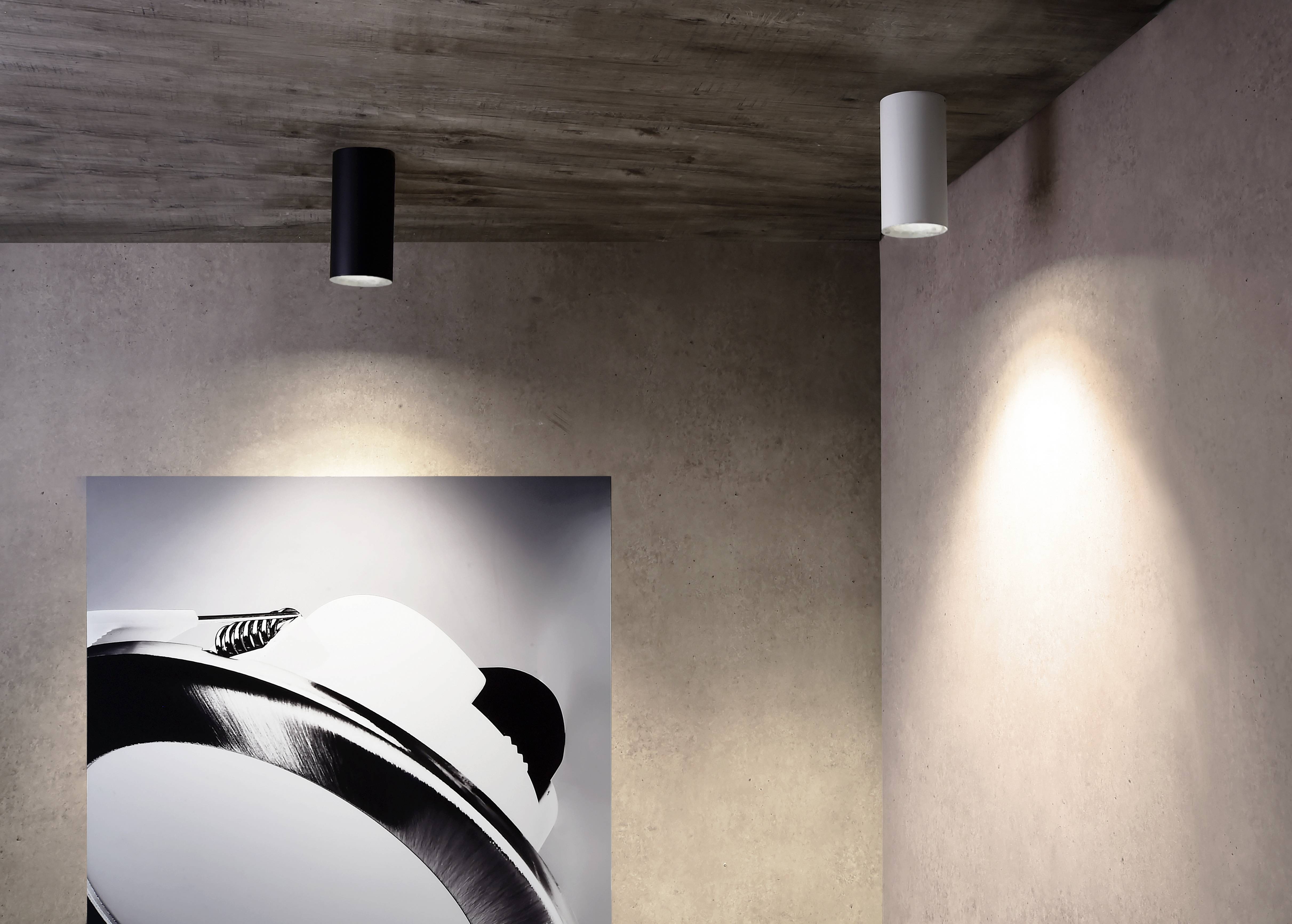 Deko Light 348241 Can IP20, 1x 7,5W GU10, Weiß Deckenaufbauleuchte GU10 7.5W Weiß