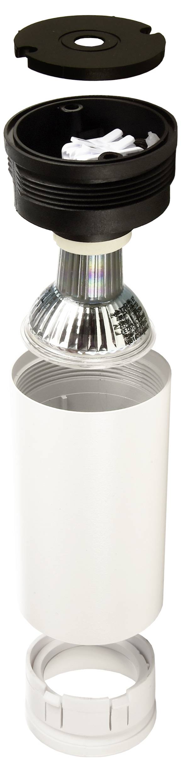 Deko Light 348241 Can IP20, 1x 7,5W GU10, Weiß Deckenaufbauleuchte GU10 7.5W Weiß