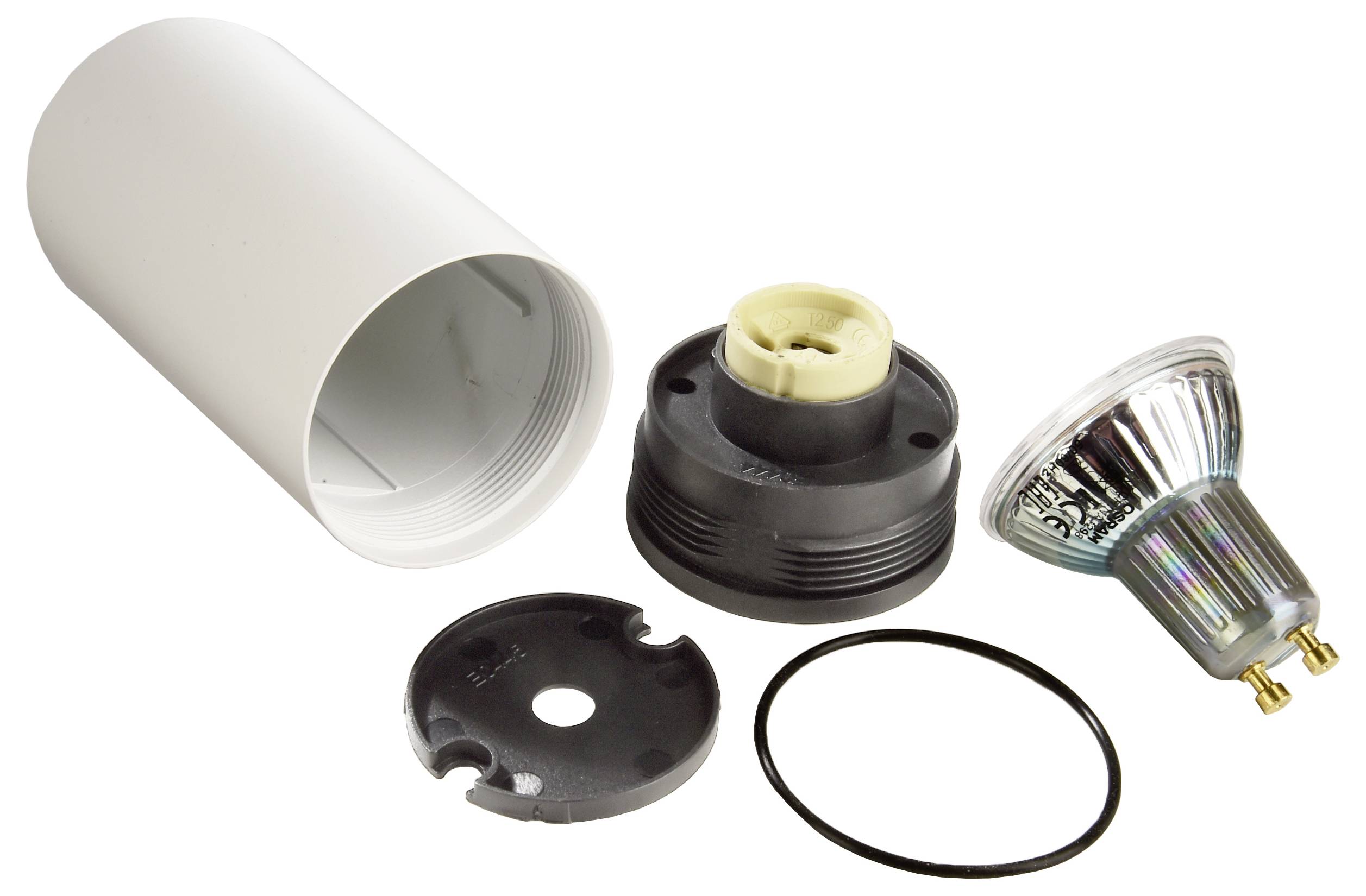 Deko Light 348241 Can IP20, 1x 7,5W GU10, Weiß Deckenaufbauleuchte GU10 7.5W Weiß