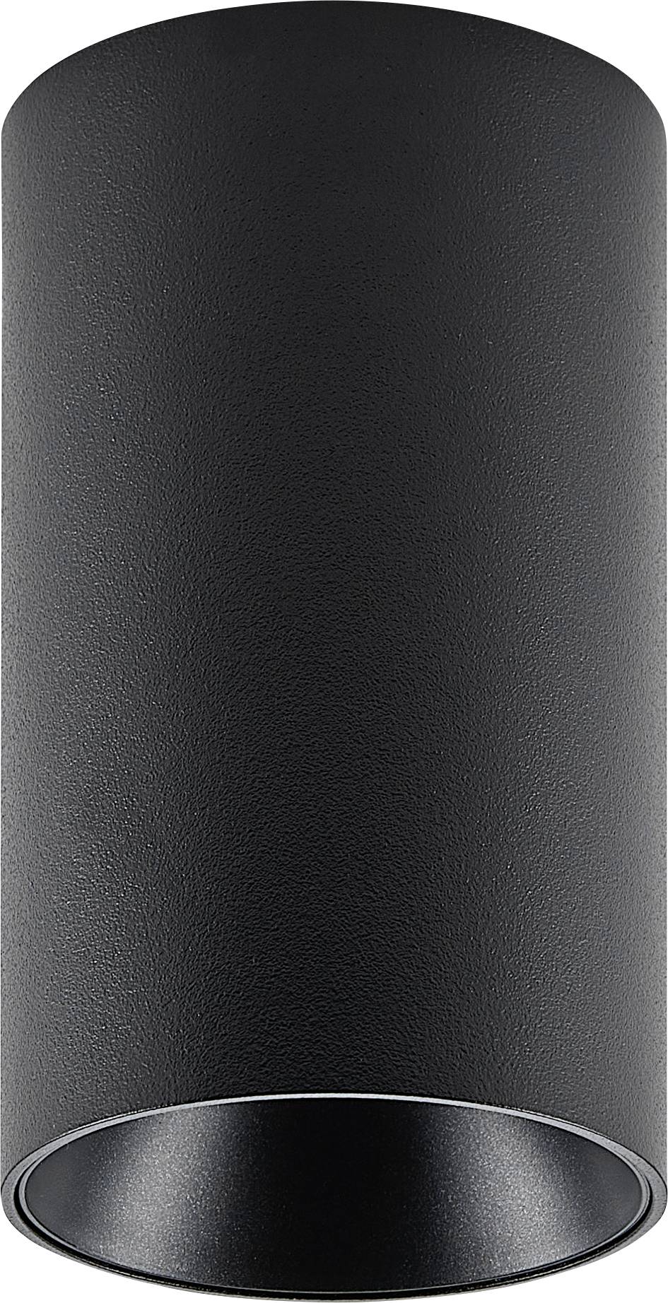 Deko Light 348242 Can IP20, 1x 7,5W GU10, Schwarz Deckenaufbauleuchte GU10 7.5W Schwarz