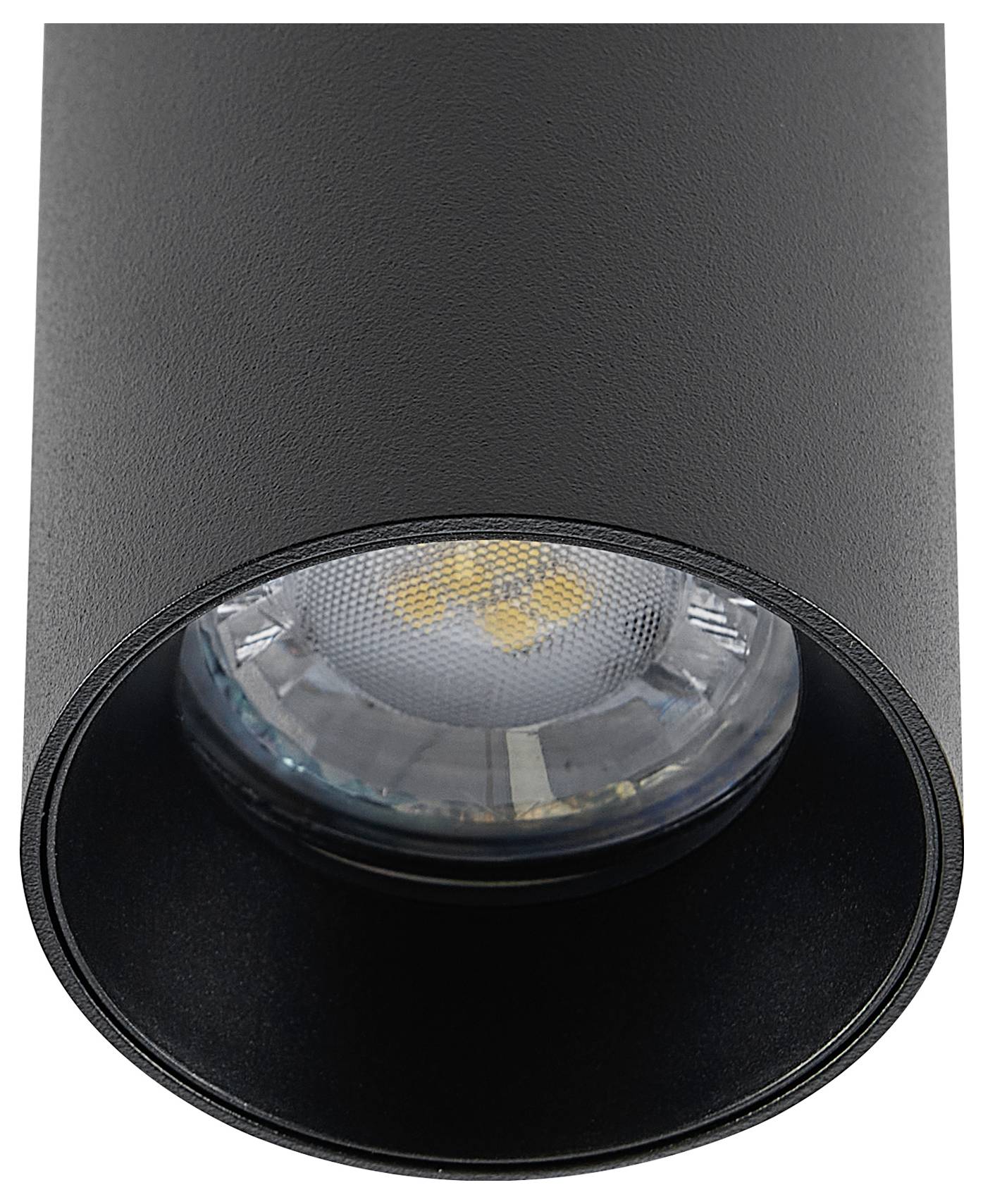 Deko Light 348242 Can IP20, 1x 7,5W GU10, Schwarz Deckenaufbauleuchte GU10 7.5W Schwarz