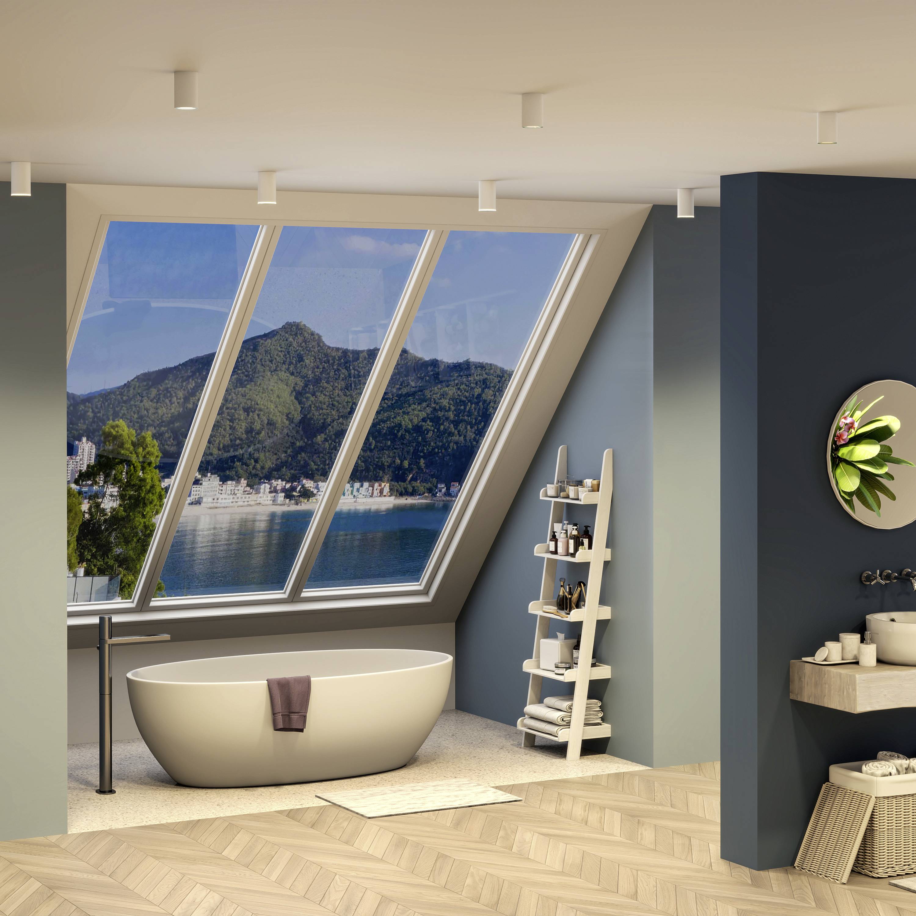 Deko Light 348243 Can IP44, 1x 7,5W GU10, Weiß Deckenaufbauleuchte GU10 7.5W Weiß