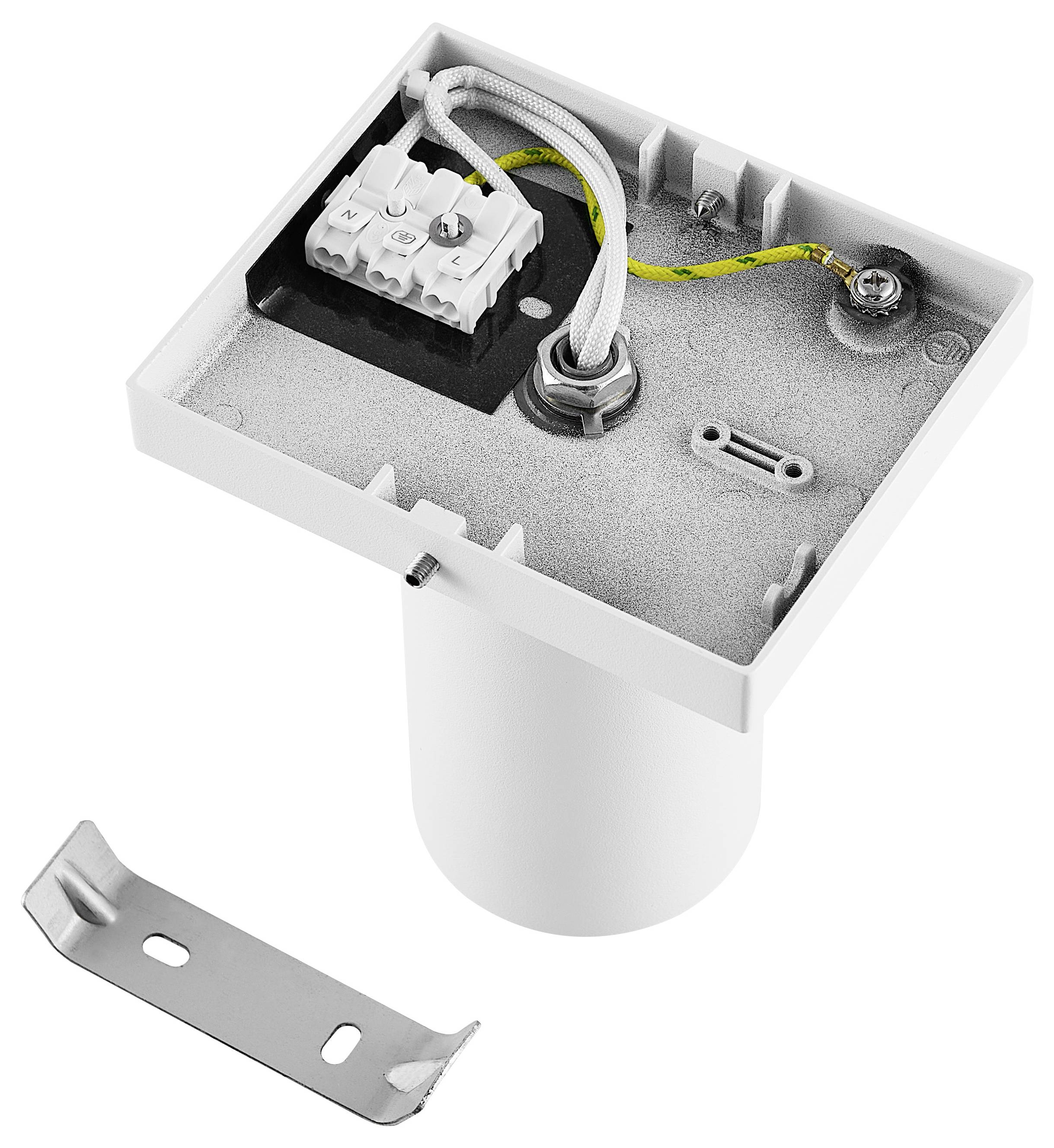 Deko Light 348245 Can Tilt eckig, 1x 7,5W GU10, Weiß Deckenaufbauleuchte GU10 7.5W Weiß