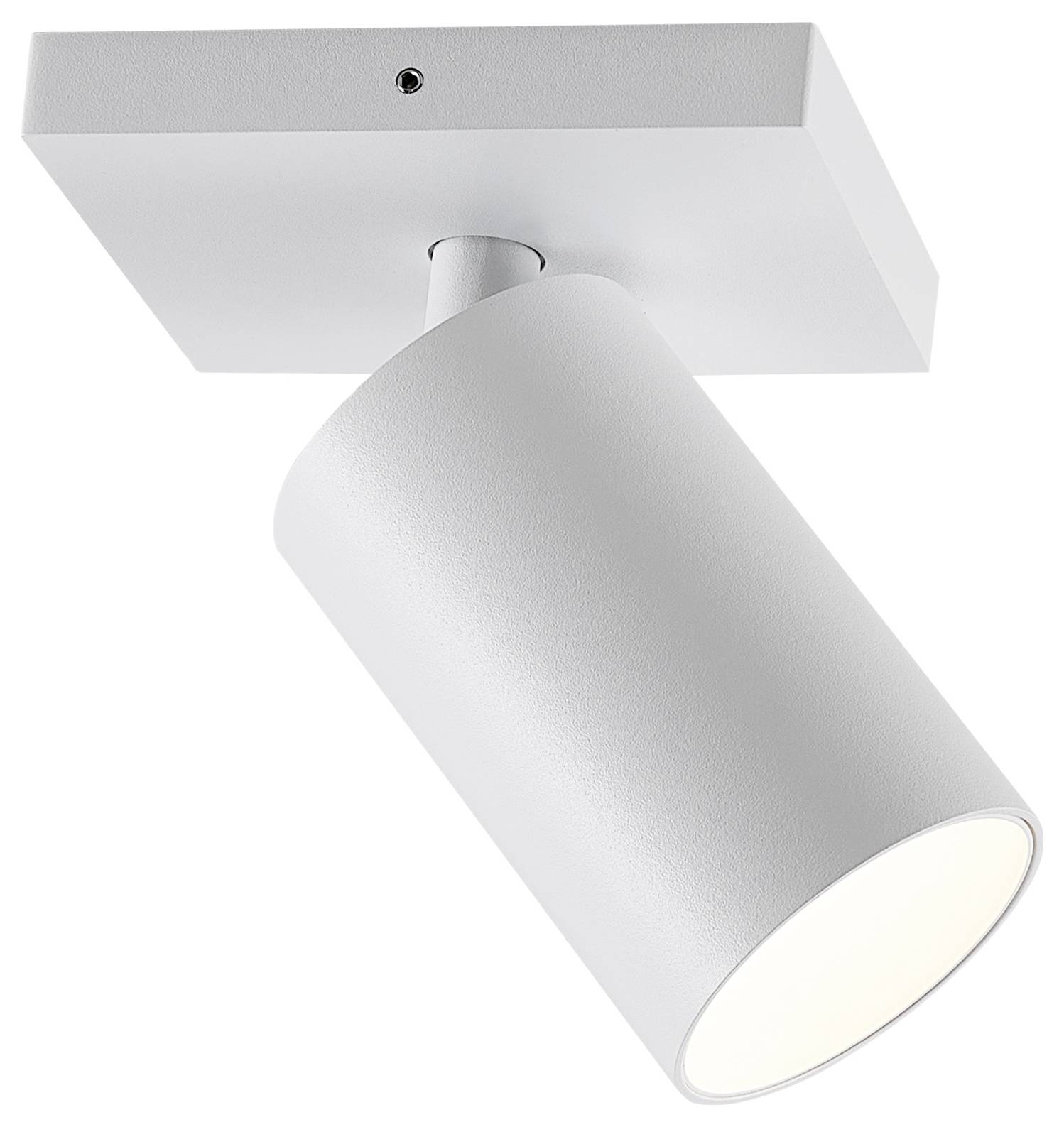 Deko Light 348245 Can Tilt eckig, 1x 7,5W GU10, Weiß Deckenaufbauleuchte GU10 7.5W Weiß