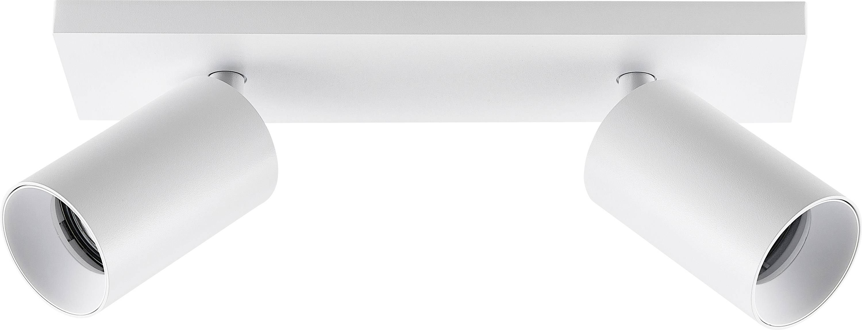 Deko Light 348247 Can Tilt eckig, 2x 7,5W GU10, Weiß Deckenaufbauleuchte GU10 7.5W Weiß