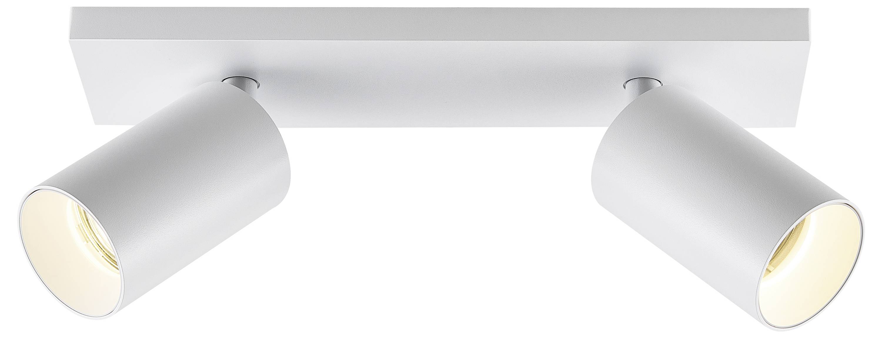 Deko Light 348247 Can Tilt eckig, 2x 7,5W GU10, Weiß Deckenaufbauleuchte GU10 7.5W Weiß