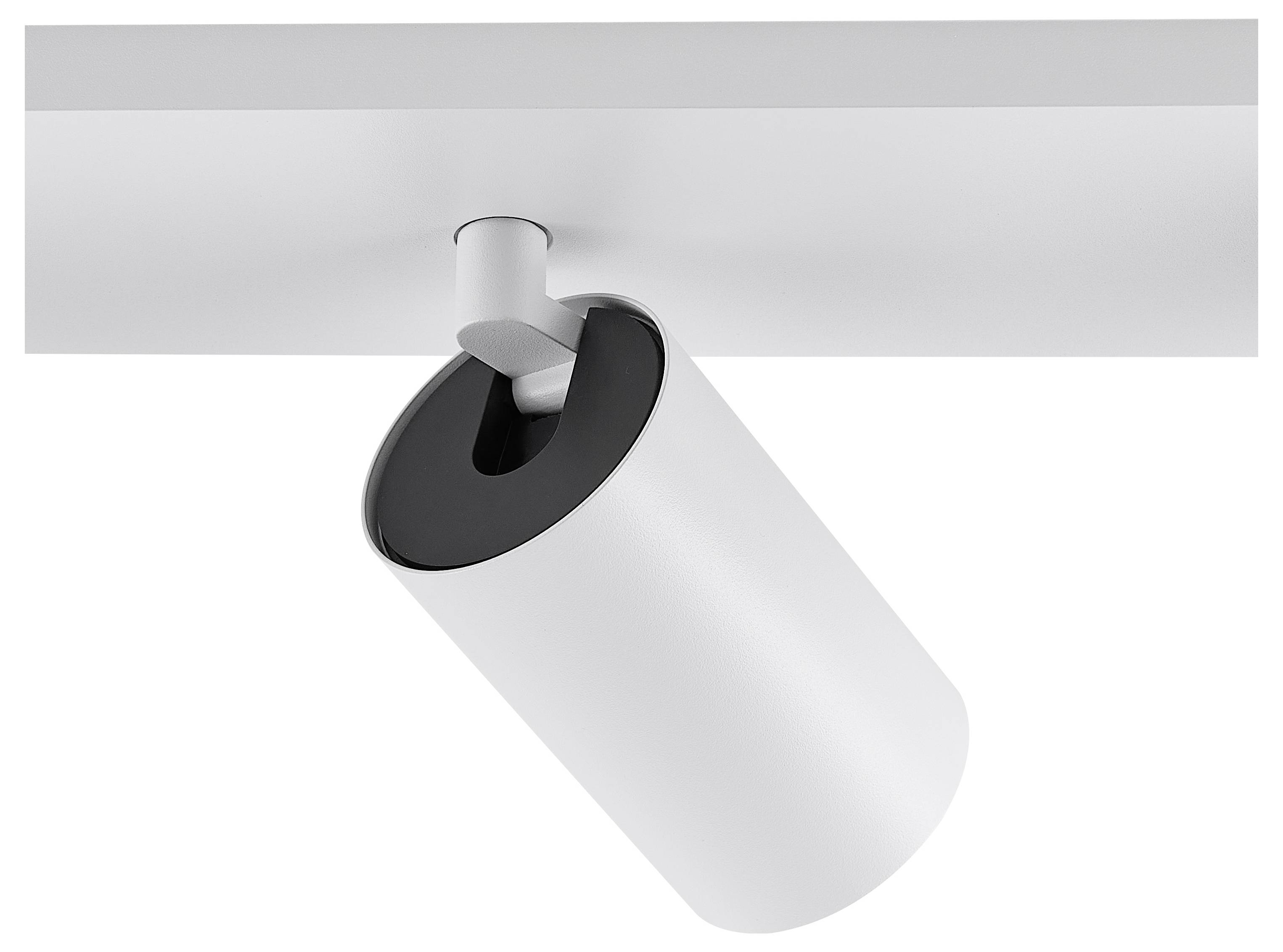 Deko Light 348249 Can Tilt eckig, 3x 7,5W GU10, Weiß Deckenaufbauleuchte GU10 7.5W Weiß