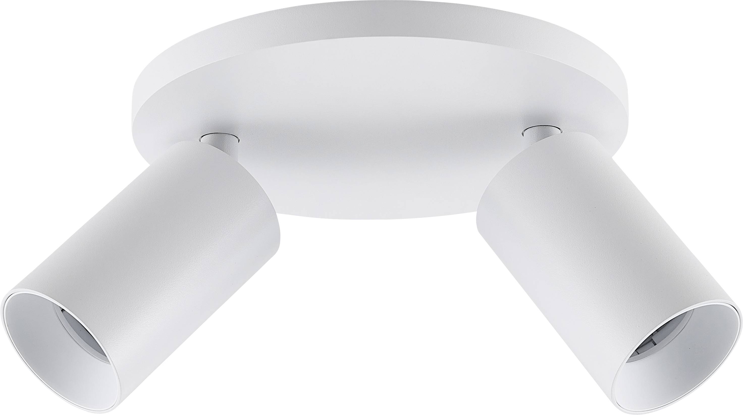 Deko Light 348253 Can Tilt rund, 2x 7,5W GU10, Weiß Deckenaufbauleuchte GU10 7.5W Weiß