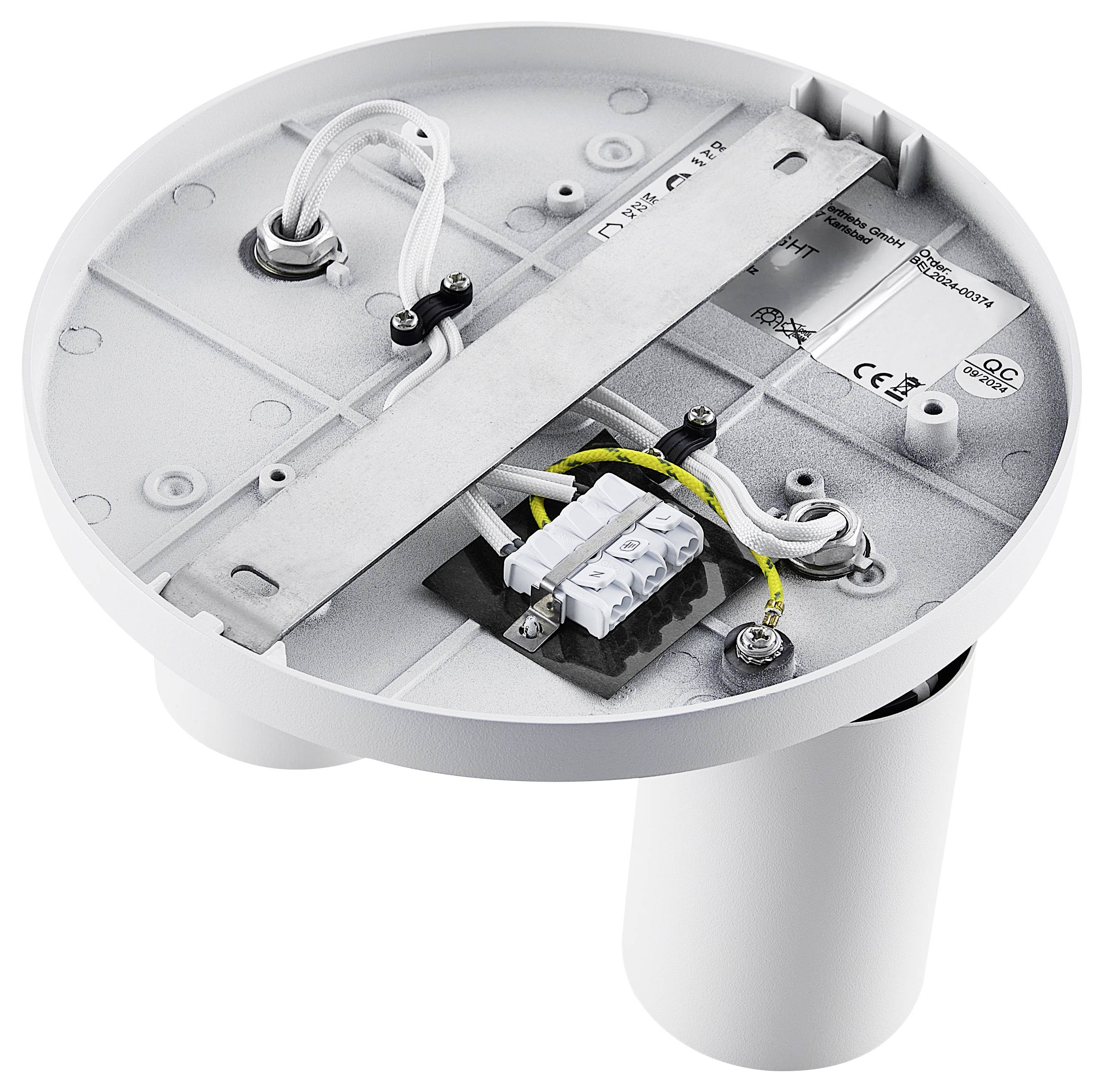 Deko Light 348253 Can Tilt rund, 2x 7,5W GU10, Weiß Deckenaufbauleuchte GU10 7.5W Weiß