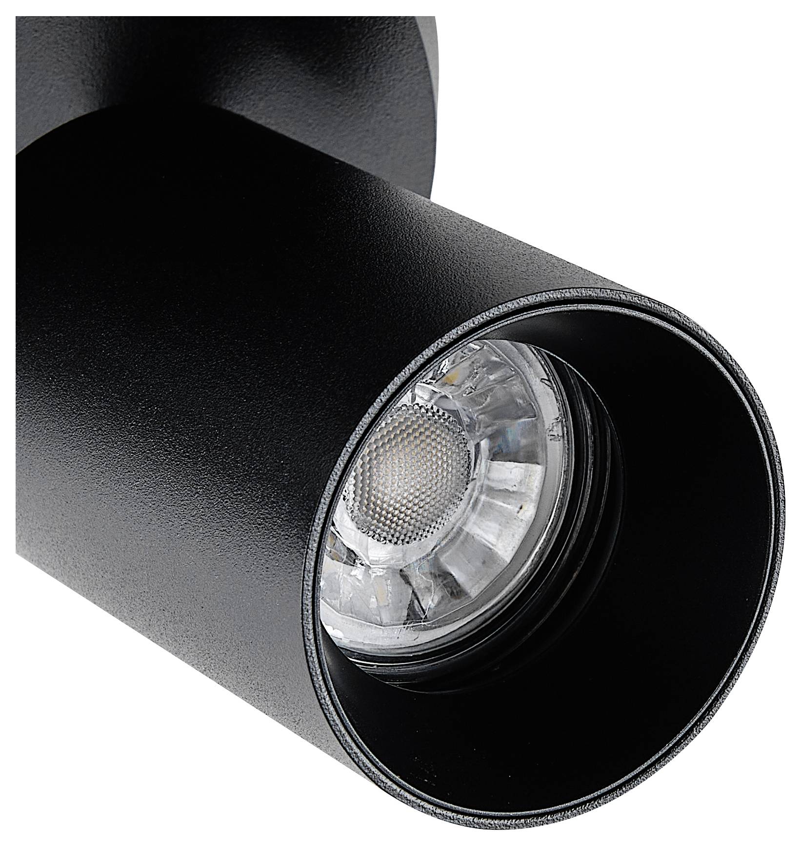 Deko Light 348254 Can Tilt rund, 2x 7,5W GU10, Schwarz Deckenaufbauleuchte GU10 7.5W Schwarz