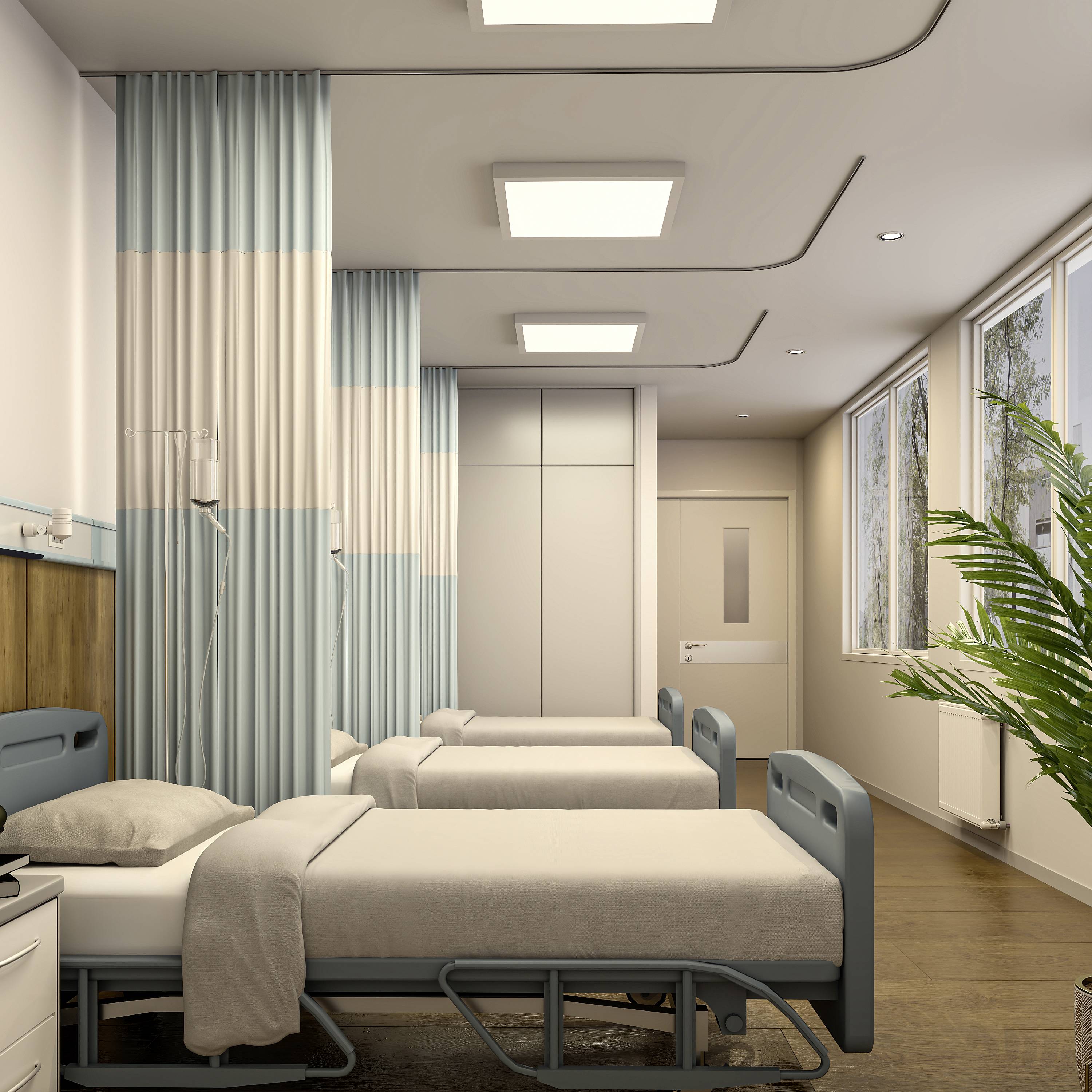 Deko Light 348258 Pro Office Sano 625, 27/30/33/35 W, DIM, 3000/4000 K, weiß Deckenaufbauleuchte SMD LED Lichtquelle nicht