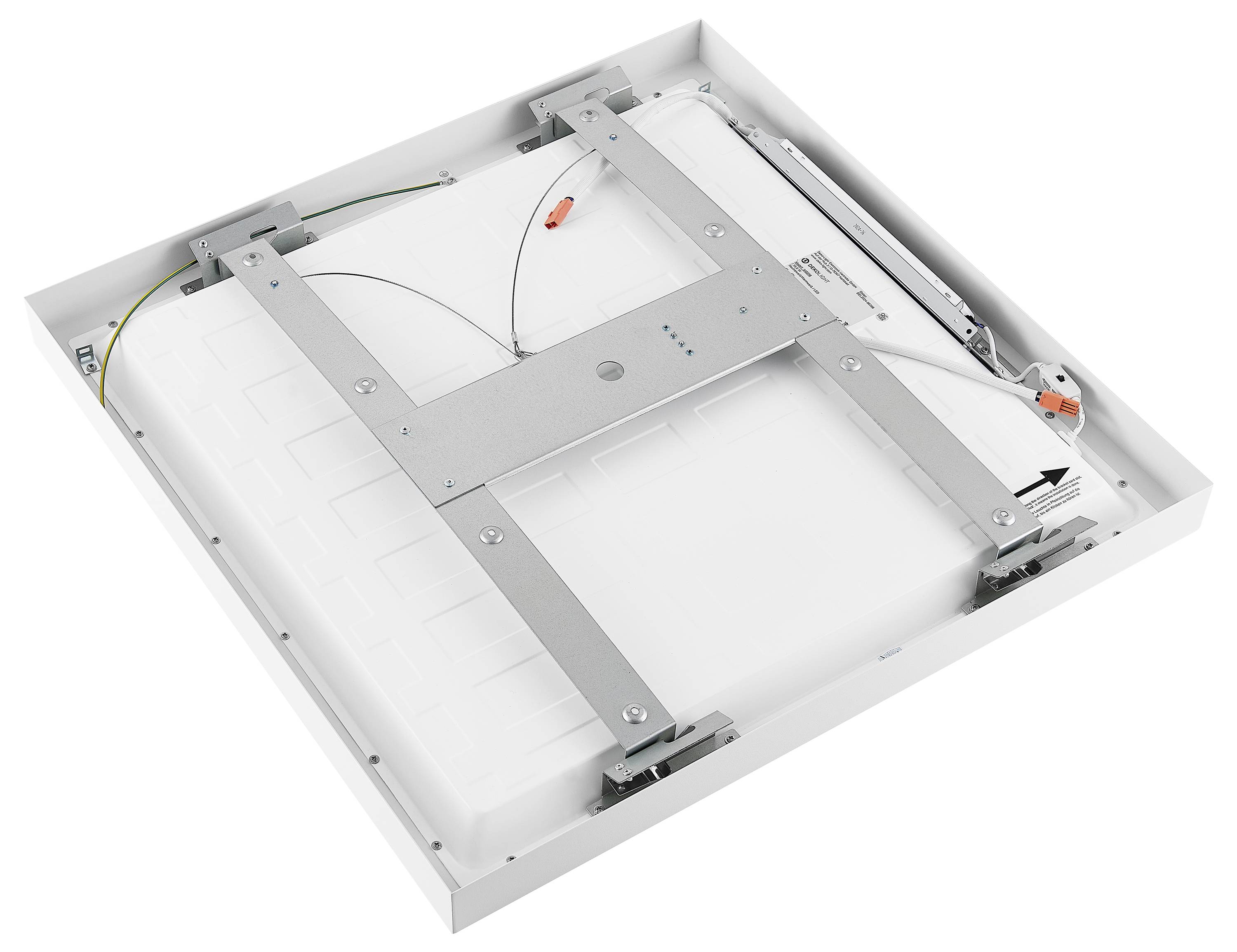 Deko Light 348258 Pro Office Sano 625, 27/30/33/35 W, DIM, 3000/4000 K, weiß Deckenaufbauleuchte SMD LED Lichtquelle nicht austauschbar EEK: E (A