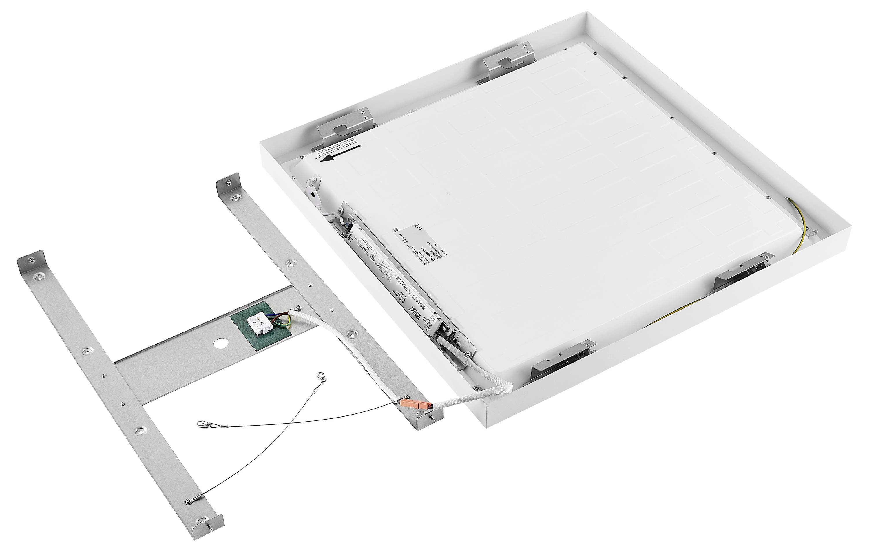 Deko Light 348258 Pro Office Sano 625, 27/30/33/35 W, DIM, 3000/4000 K, weiß Deckenaufbauleuchte SMD LED Lichtquelle nicht austauschbar EEK: E (A
