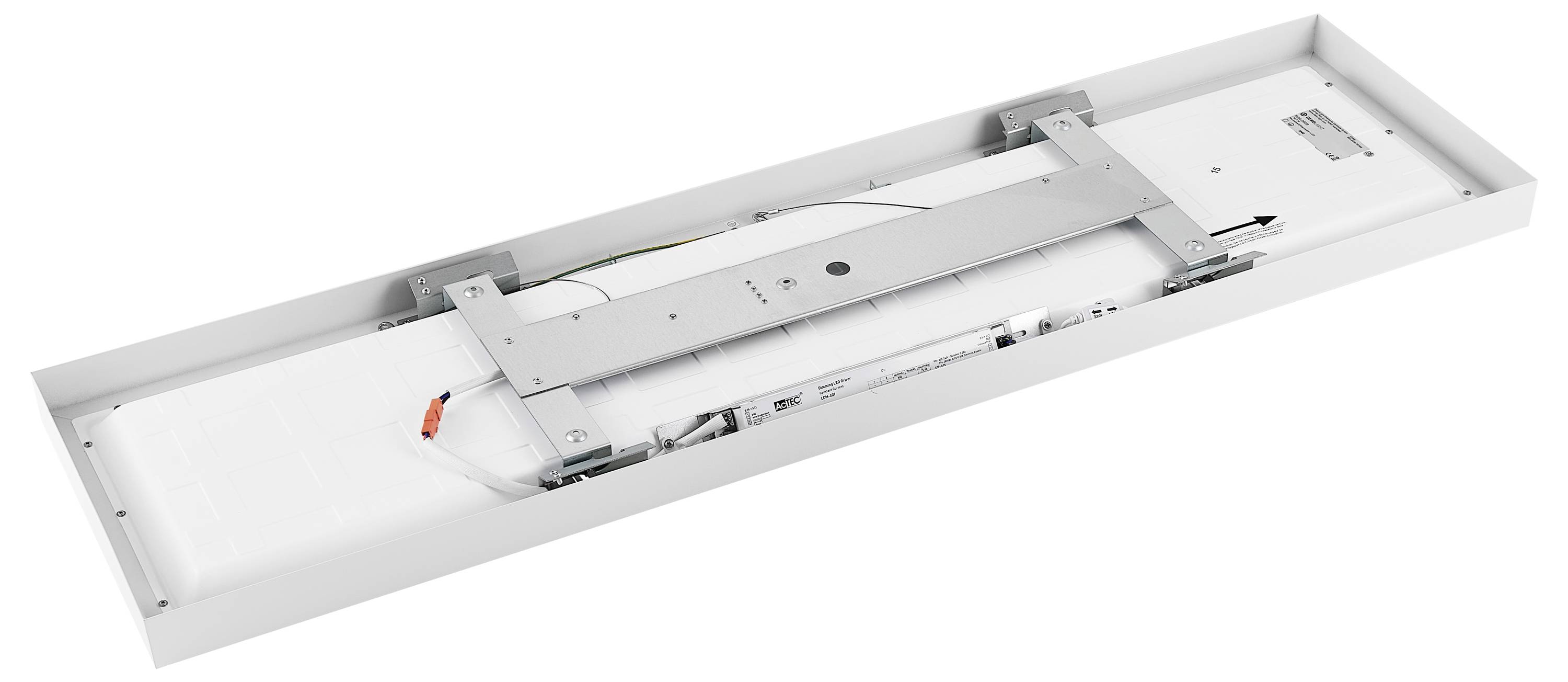 Deko Light 348259 Pro Office Sano 1225, 27/30/32/35 W, DIM, 3000/4000 K, weiß Deckenaufbauleuchte SMD LED Lichtquelle nicht