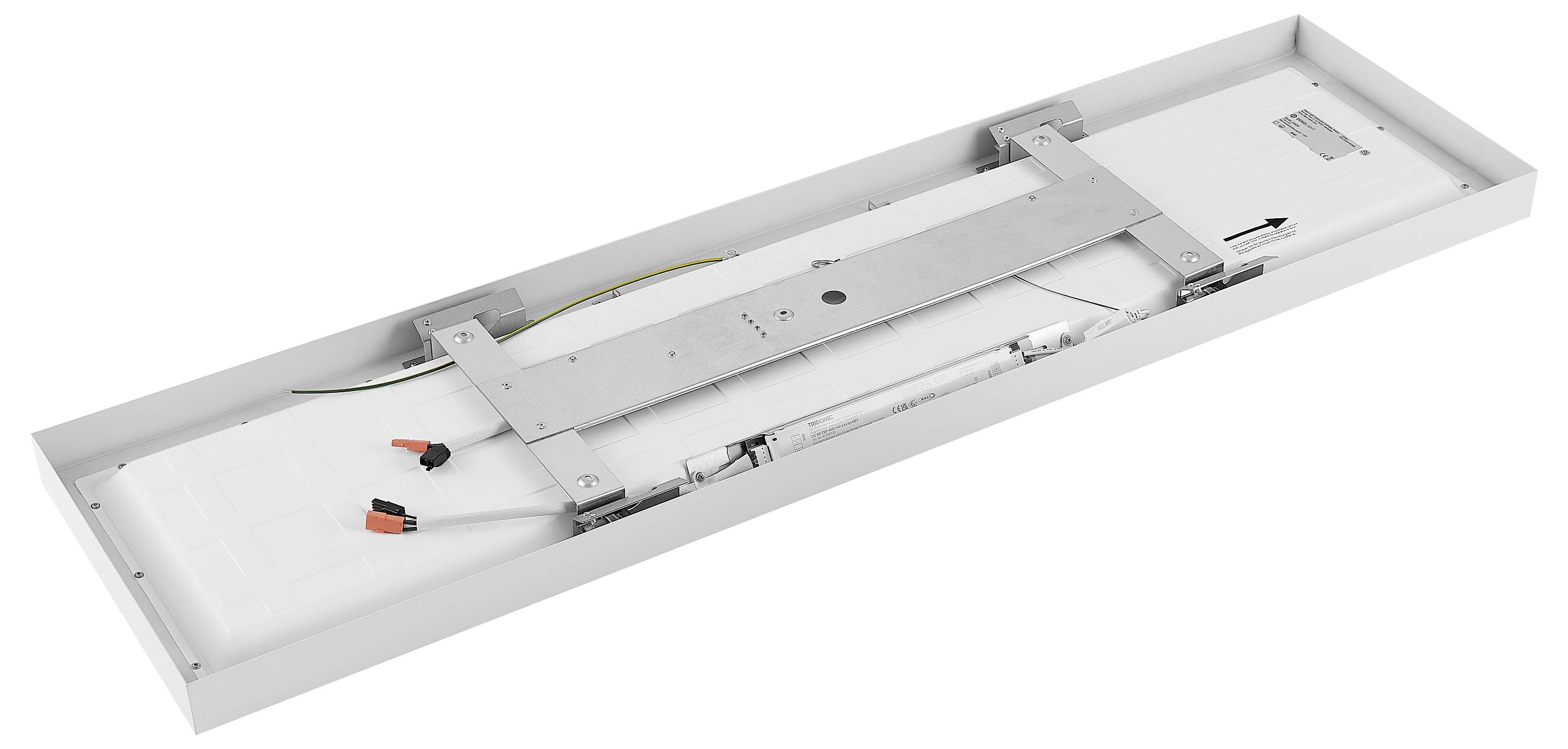 Deko Light 348262 Pro Office Sano 1225, 34 W, DALI, 3000/4000 K, weiß Deckenaufbauleuchte SMD LED Lichtquelle nicht austauschbar EEK: F (A - G) 34.0