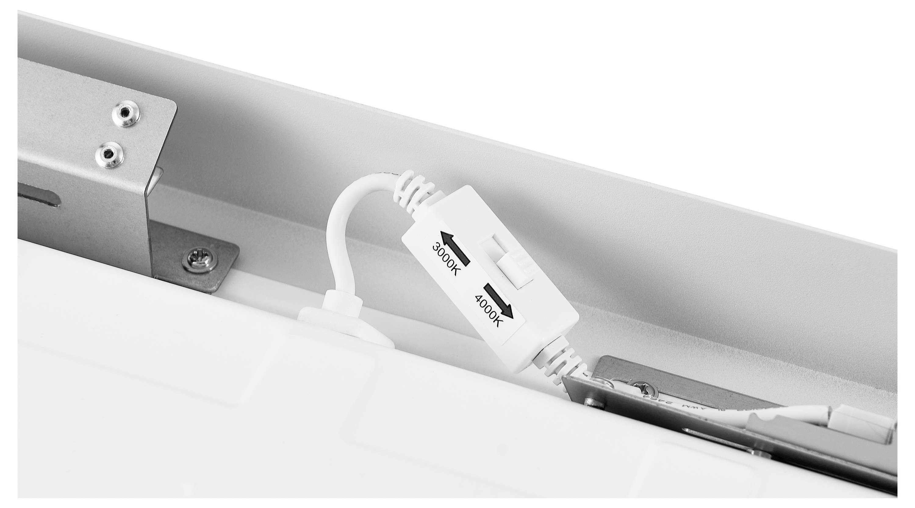 Deko Light 348262 Pro Office Sano 1225, 34 W, DALI, 3000/4000 K, weiß Deckenaufbauleuchte SMD LED Lichtquelle nicht austauschbar EEK: F (A - G) 34.0