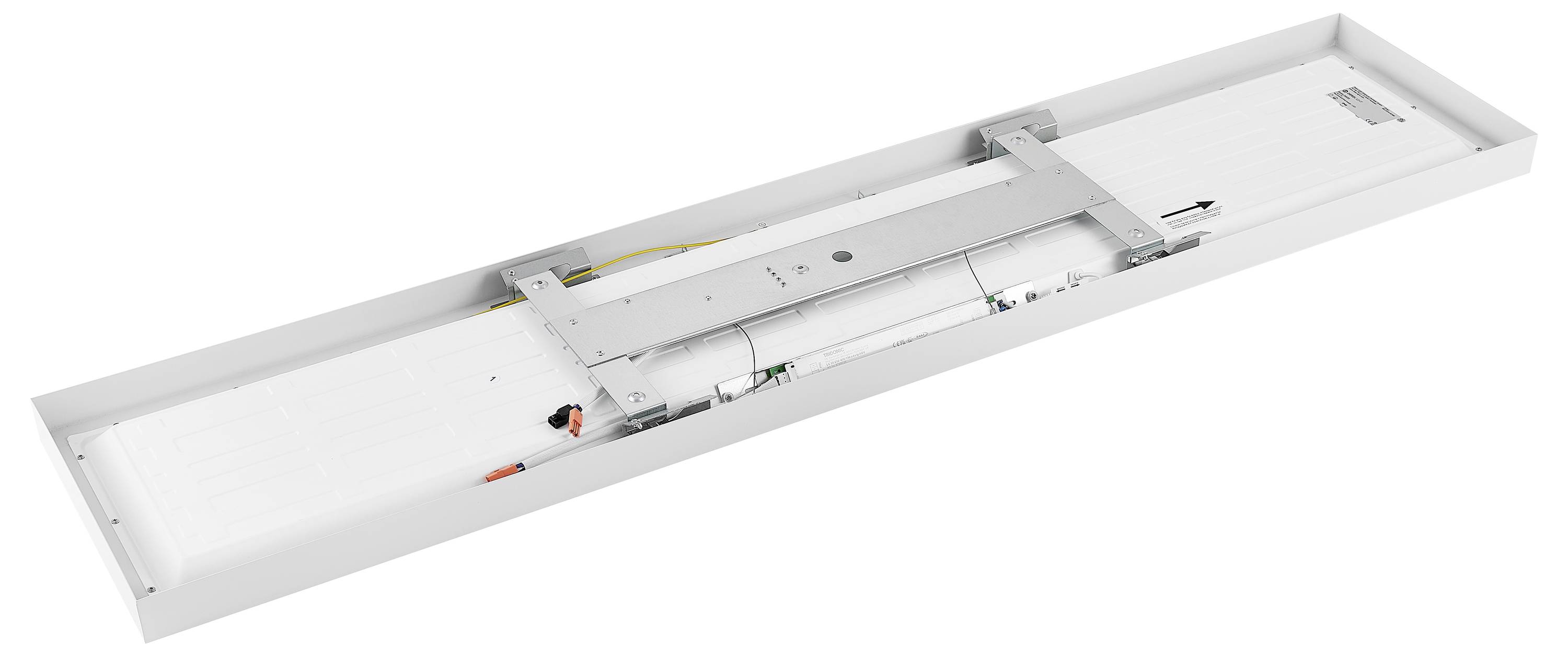 Deko Light 348263 Pro Office Sano 1525, 42 W, DALI, 3000/4000 K, weiß Deckenaufbauleuchte SMD LED Lichtquelle nicht austauschbar EEK: F (A - G) 42.0