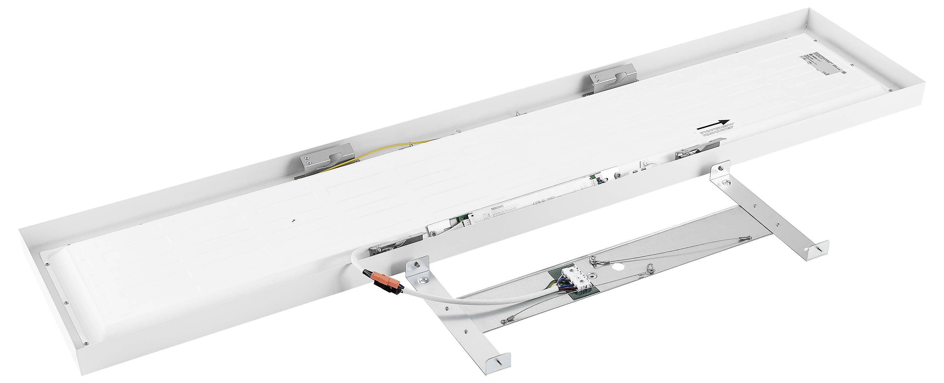 Deko Light 348263 Pro Office Sano 1525, 42 W, DALI, 3000/4000 K, weiß Deckenaufbauleuchte SMD LED Lichtquelle nicht austauschbar EEK: F (A - G) 42.0