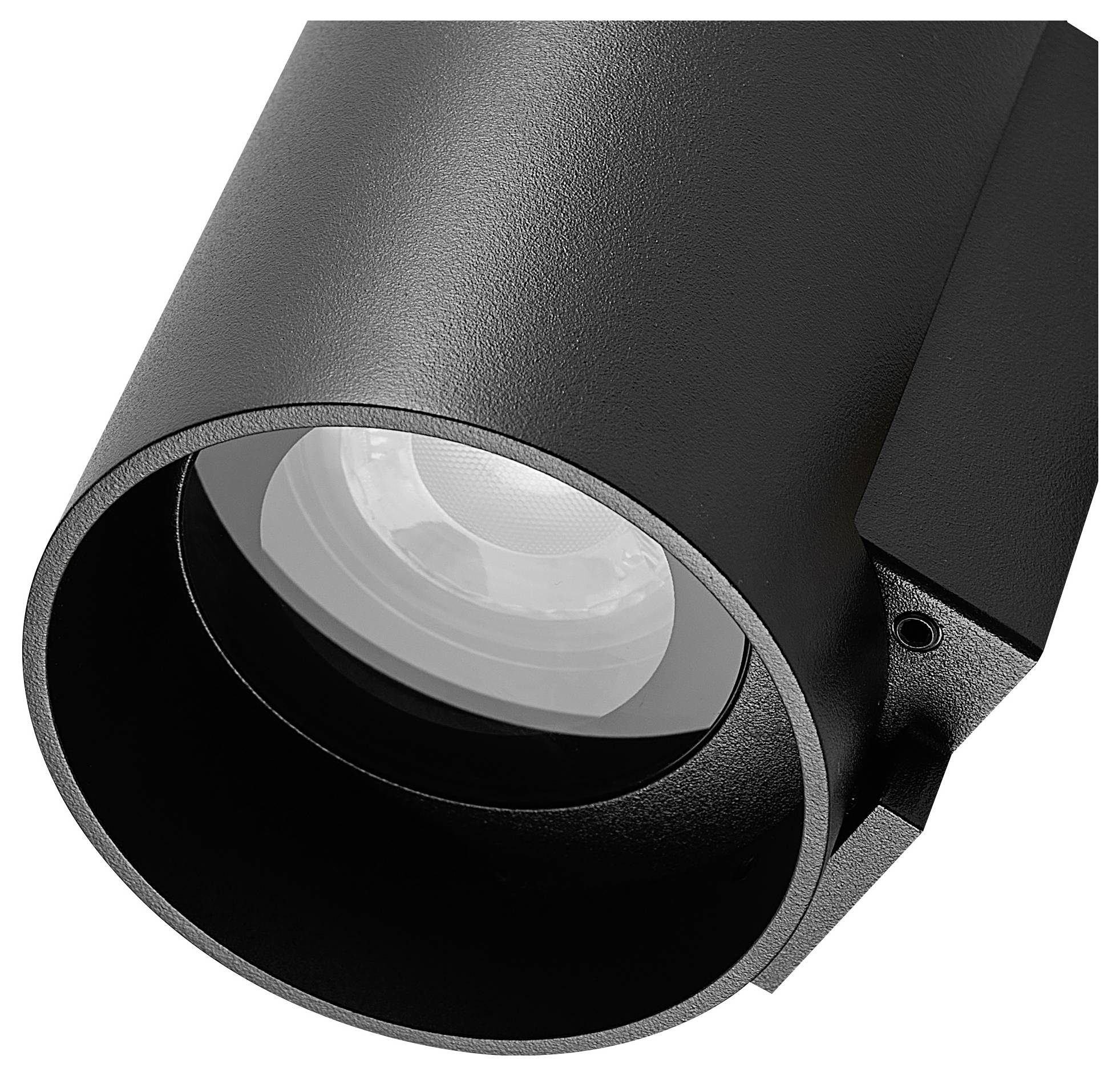 Deko Light Can IP65, 1x 7,5W GU10, Schwarz 731224 Wandaufbauleuchte GU10 7.5W Schwarz