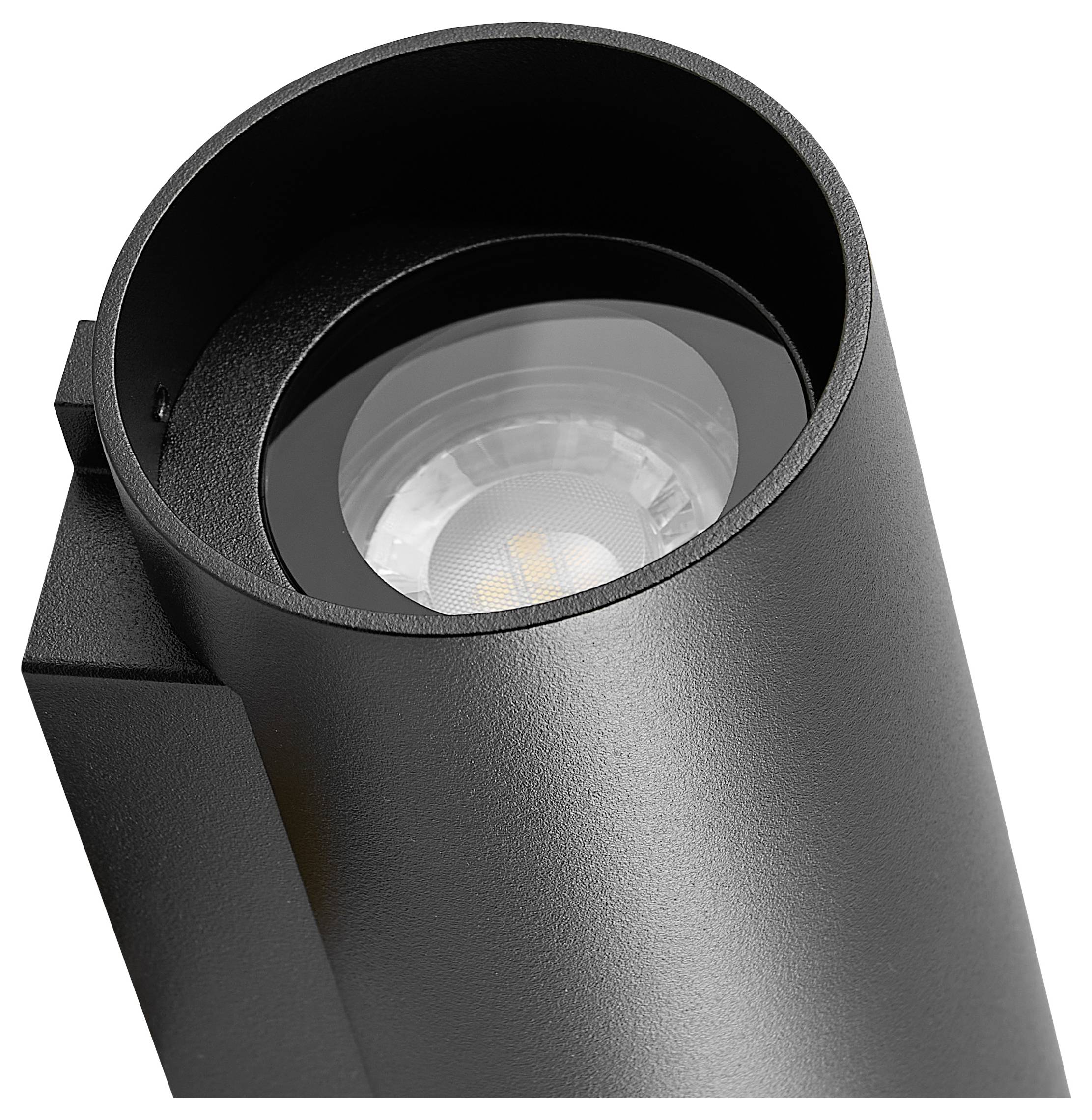 Deko Light Can IP65 up & down, 2x 7,5W GU10, Schwarz 731226 Wandaufbauleuchte GU10 7.5W Schwarz