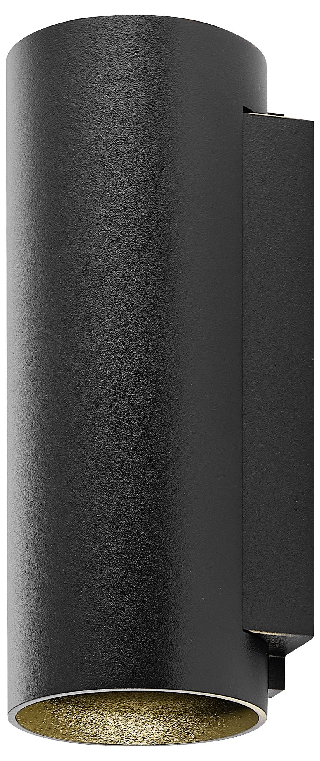 Deko Light Can IP65 up & down, 2x 7,5W GU10, Schwarz 731226 Wandaufbauleuchte GU10 7.5W Schwarz