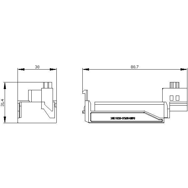 Siemens 3RD1000-1FS00-0BP0 3RD10001FS000BP0 Lüfter