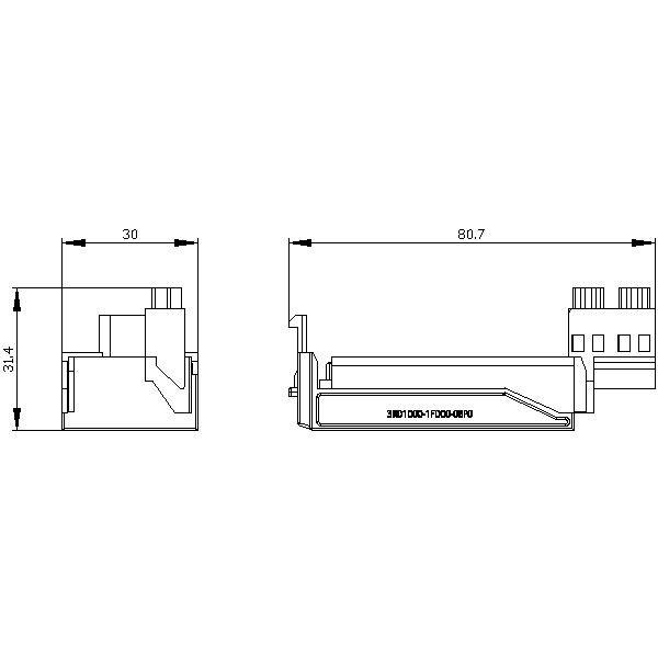 Siemens 3RD1000-1FD00-0BP0 3RD10001FD000BP0 Lüfter