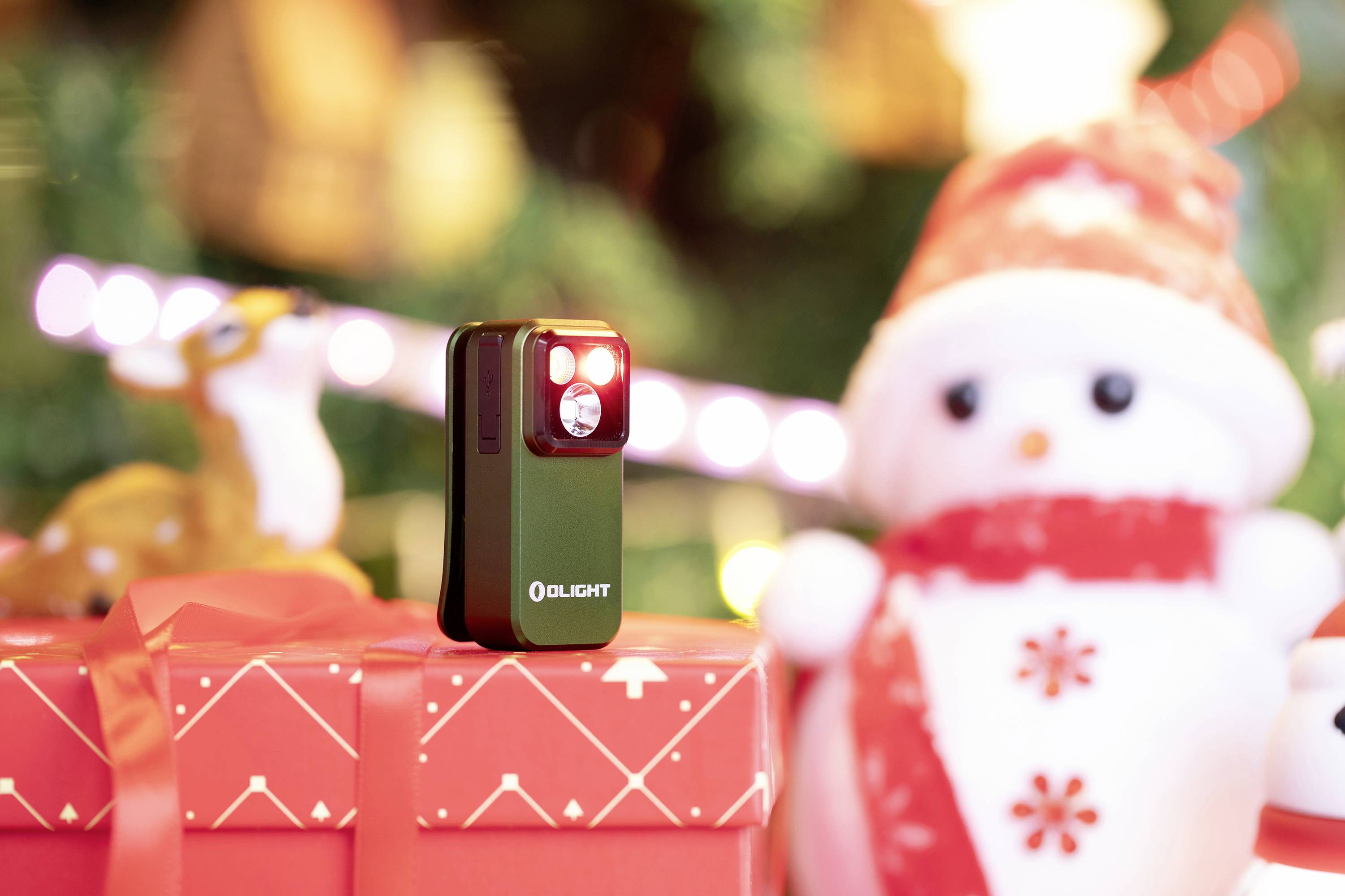 OLight 12974 Oclip Pro green Mobile Kleinleuchte LED Grün