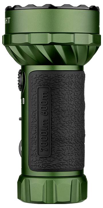 OLight Marauder Mini green LED Taschenlampe Große Reichweite, IPX8 (wasserdicht) akkubetrieben 7000lm 462g