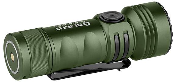 OLight Seeker 4 Mini CW green LED, UV-LED Taschenlampe IPX8 (wasserdicht) 1200lm 112g