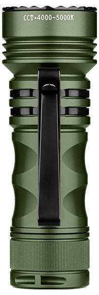 OLight Seeker 4 Mini CW green LED, UV-LED Taschenlampe IPX8 (wasserdicht) 1200lm 112g