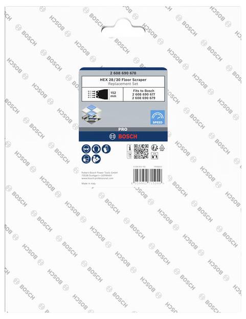 Bosch Accessories 2608690678 2608690678 Schaber Satz