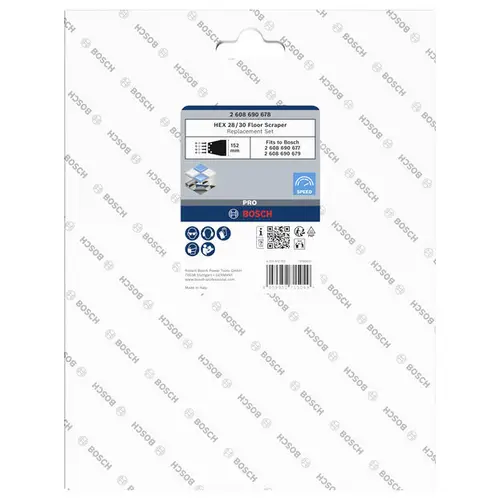 Bosch Accessories 2608690678 2608690678 Schaber Satz Bosch Accessories 2608690678 2608690678 Schaber Satz