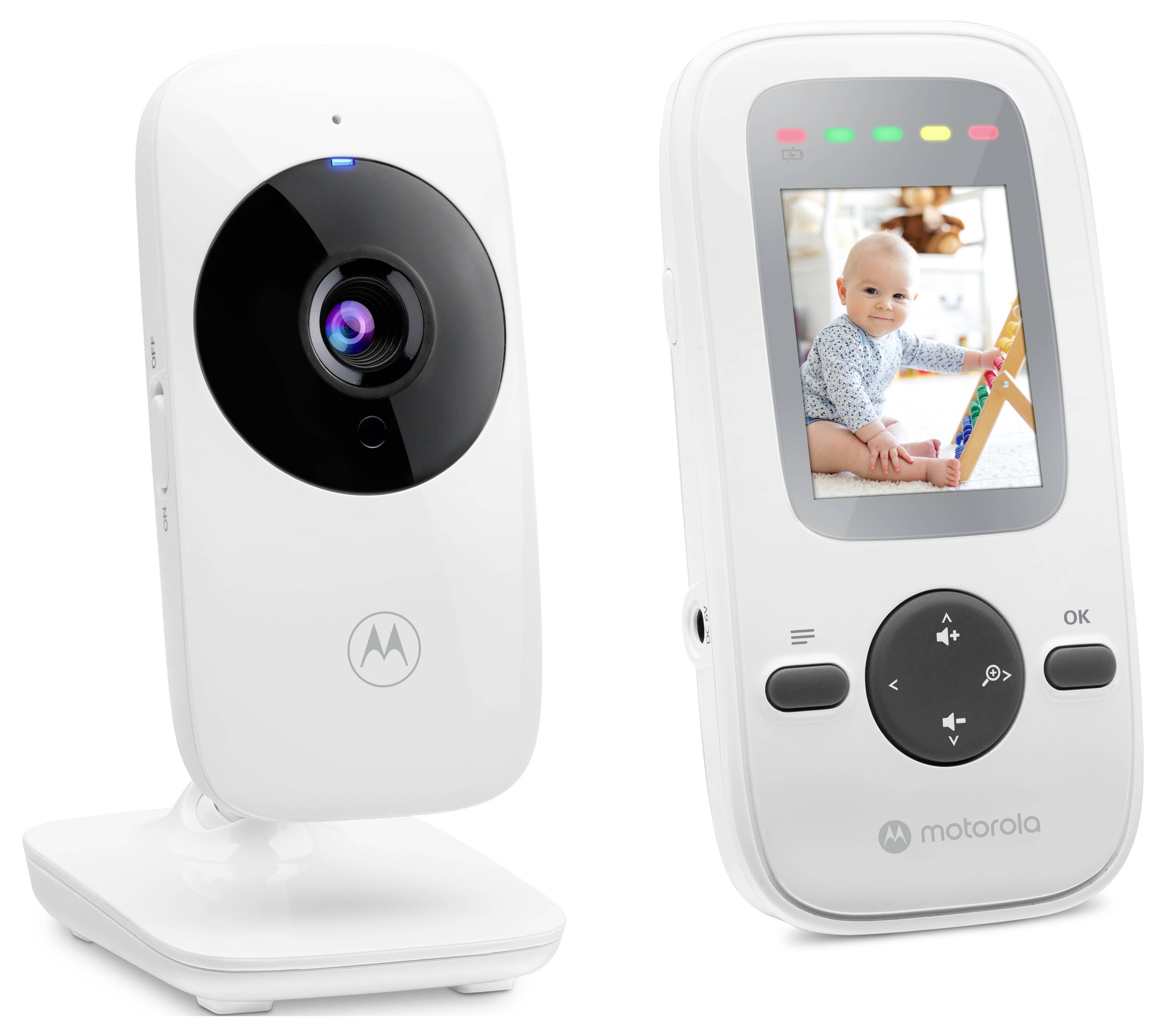 Motorola Babyphone 505537471008 Babyphone mit Kamera 2.4GHz