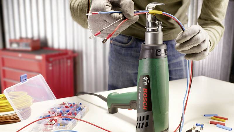 Bosch Home and Garden 06032A6100 UniversalHeat 600 Heißluftgebläse 1.800W