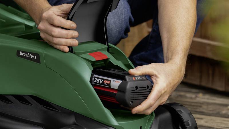 Bosch Home and Garden AdvancedRotak 36V-44-750 Akku Akku-Rasenmäher 36 V Schnittbreite (max.) 440 mm