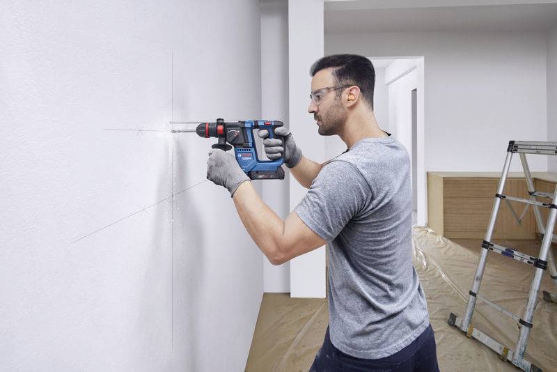 Bosch Professional GBH 18V-18 X ONECHUCK-Akku-Bohrhammer 18 V