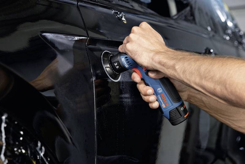 Bosch Professional GEX 12V-77 06019L2100 Akku-Exzenterschleifer 12V