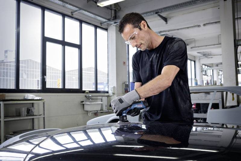 Bosch Professional GEX 12V-77 06019L2100 Akku-Exzenterschleifer 12 V